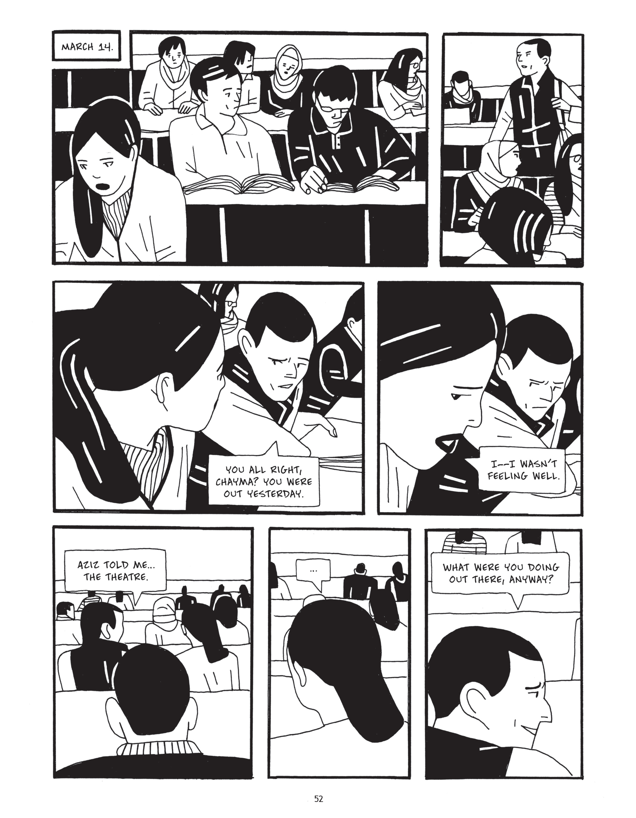 Read online After the Spring: A Story of Tunisian Youth comic -  Issue # TPB - 52