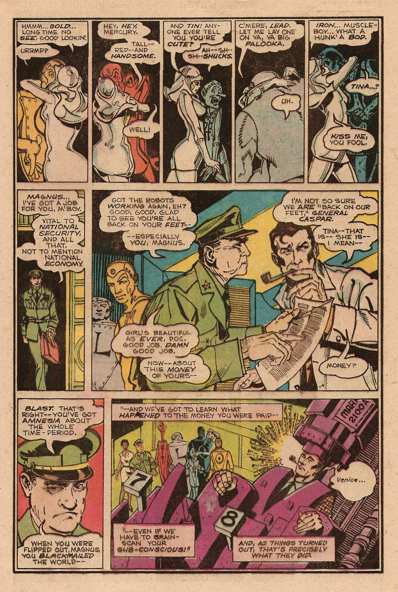 Read online Metal Men (1963) comic -  Issue #46 - 9