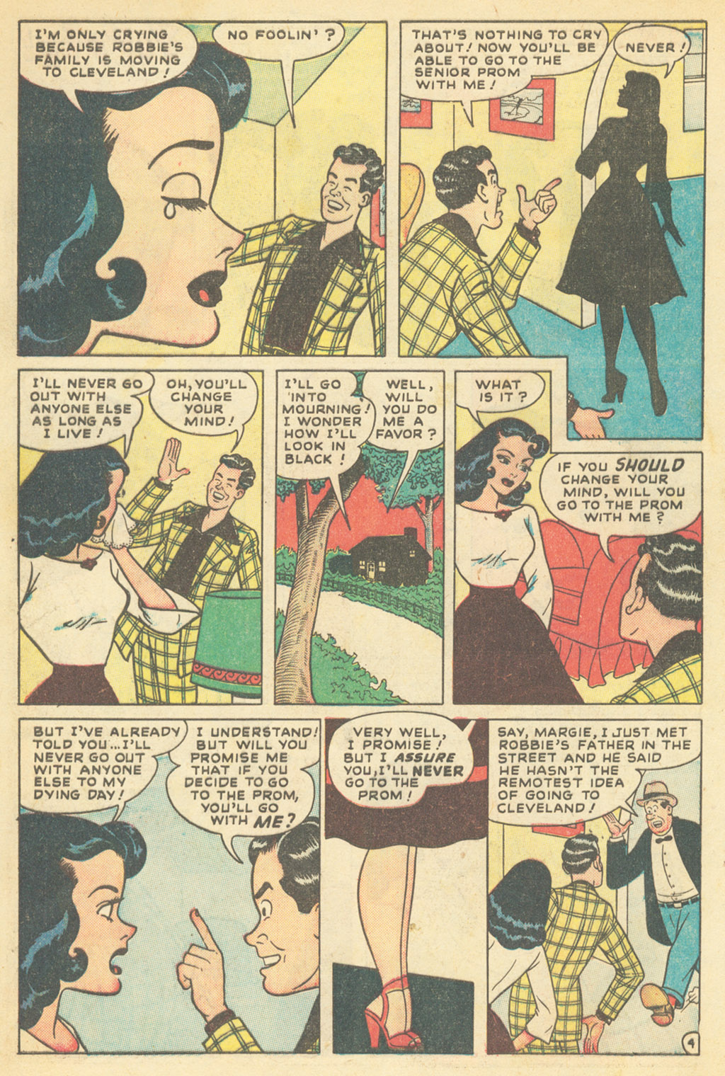 Read online Margie Comics comic -  Issue #45 - 7