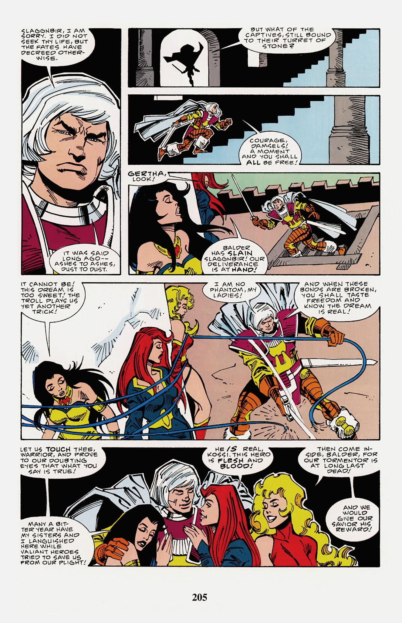 Read online Thor Visionaries: Walter Simonson comic -  Issue # TPB 3 - 207