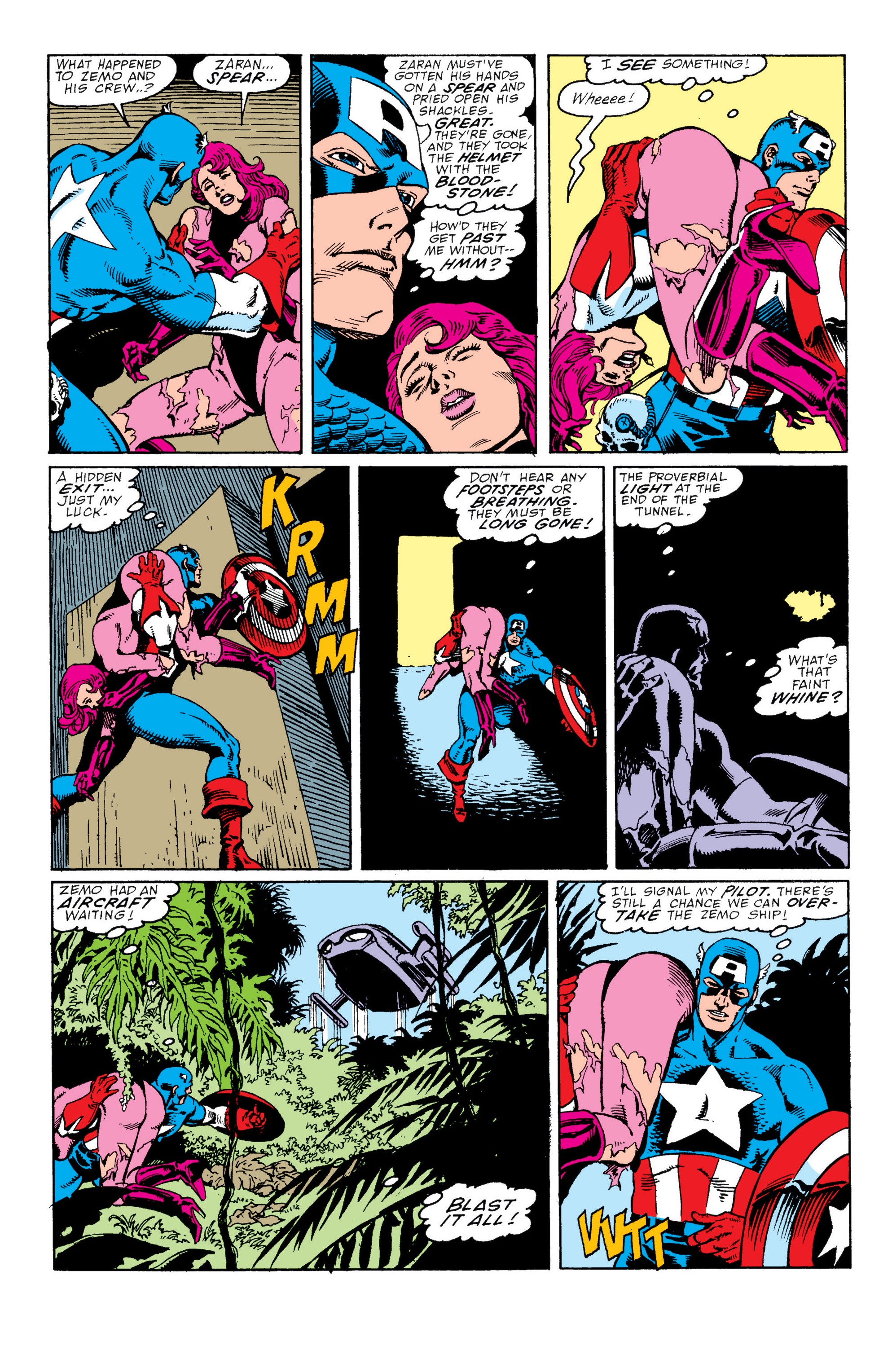 Read online Captain America Epic Collection comic -  Issue # TPB The Bloodstone Hunt (Part 2) - 98