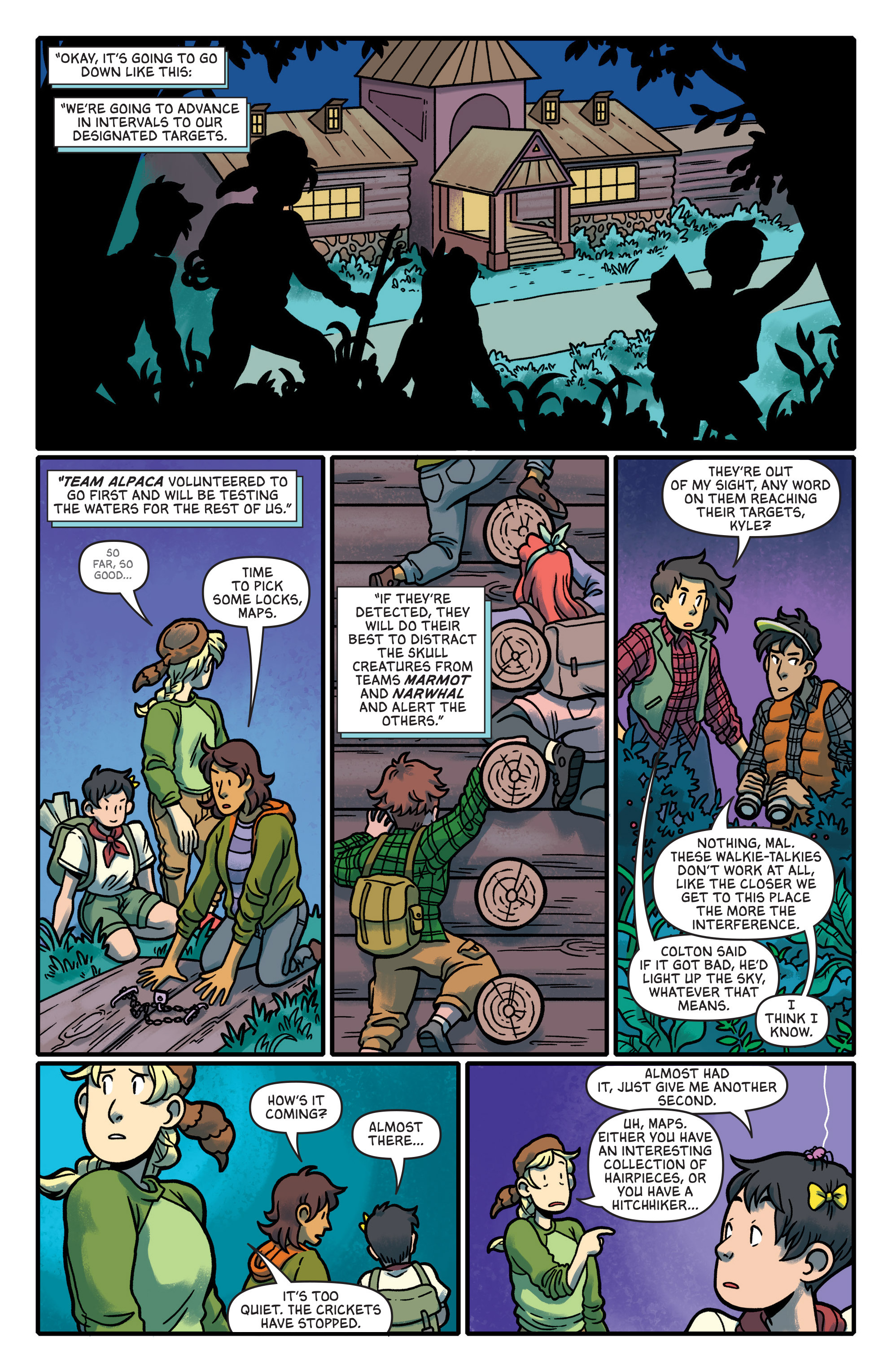 Read online Lumberjanes/Gotham Academy comic -  Issue #3 - 5