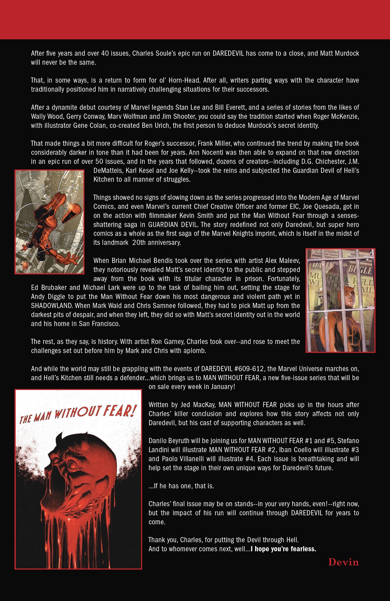 Read online Daredevil (2016) comic -  Issue #612 - 30