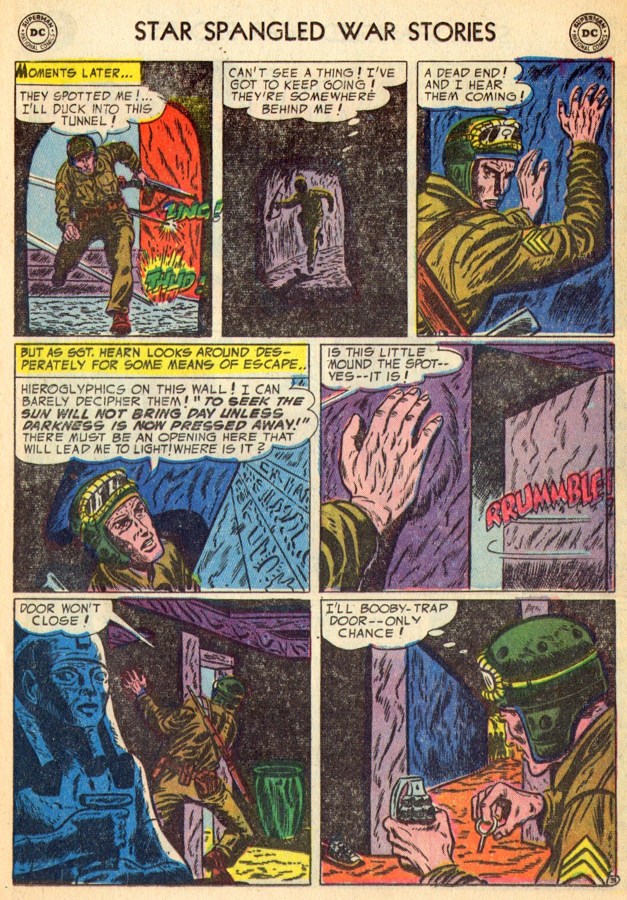 Read online Star Spangled War Stories (1952) comic -  Issue #24 - 21