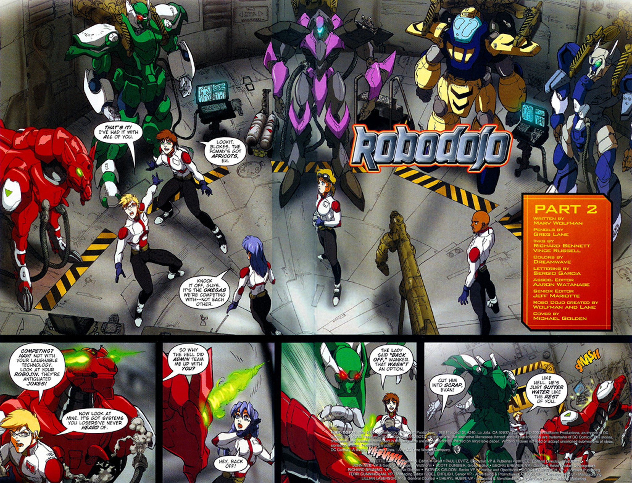 Read online Robo Dojo comic -  Issue #2 - 3