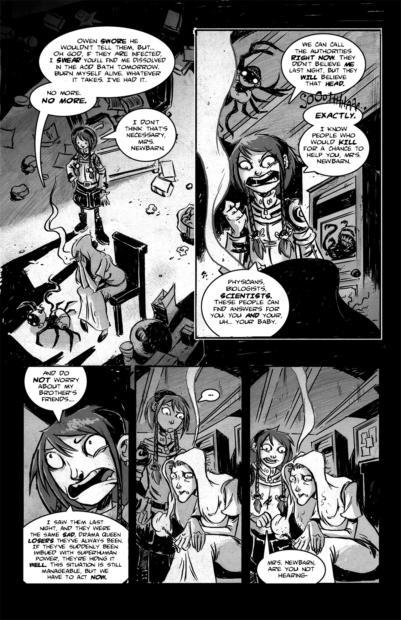 Read online Eldritch! comic -  Issue #3 - 12
