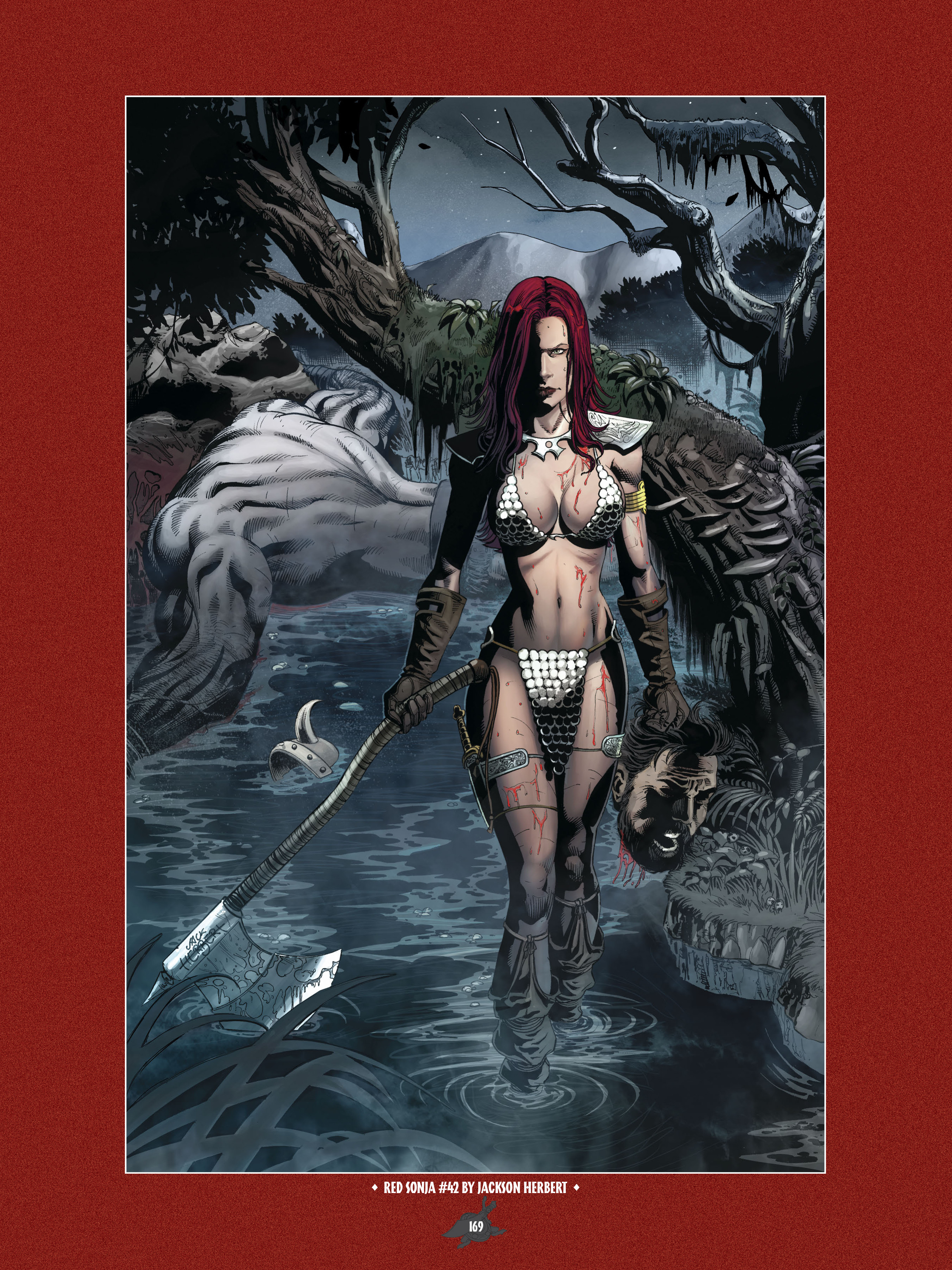 Read online The Art of Red Sonja comic -  Issue # TPB 1 (Part 2) - 62