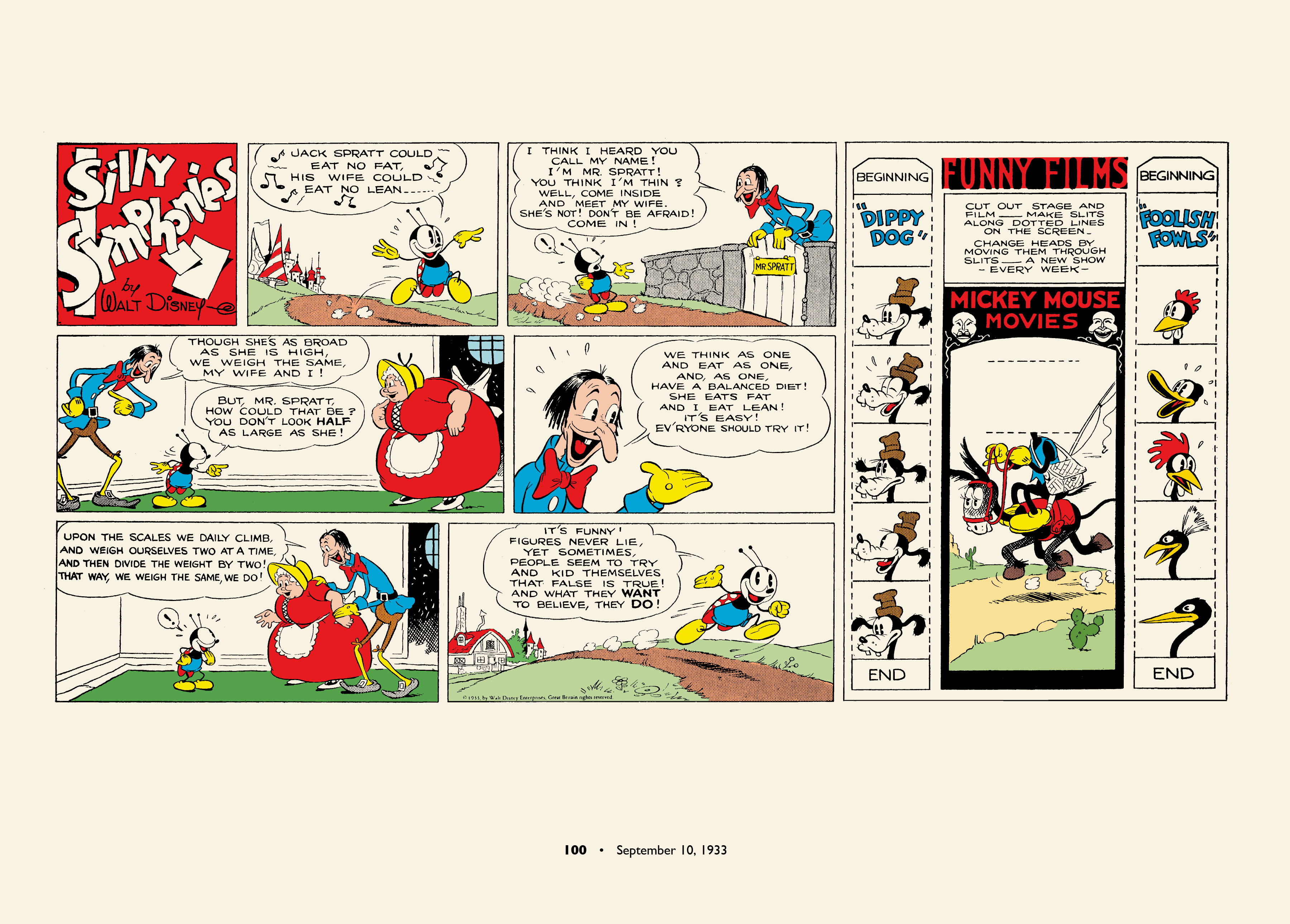 Read online Walt Disney's Silly Symphonies 1932-1935: Starring Bucky Bug and Donald Duck comic -  Issue # TPB (Part 1) - 100