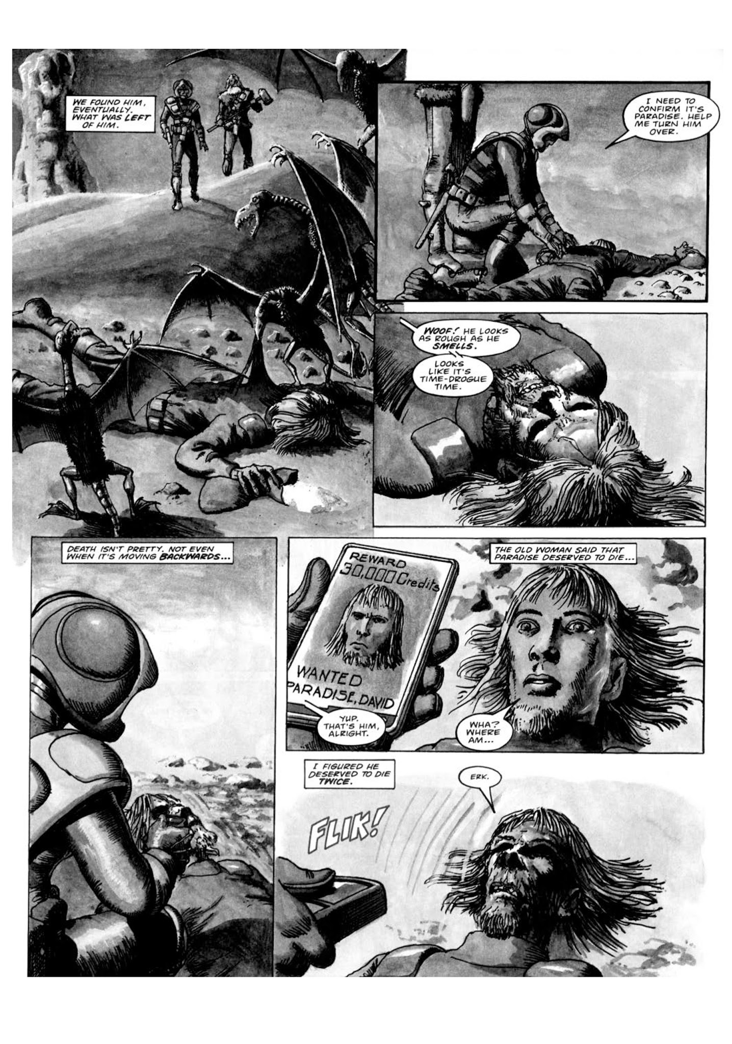 Read online Strontium Dog: Search/Destroy Agency Files comic -  Issue # TPB 4 - 381
