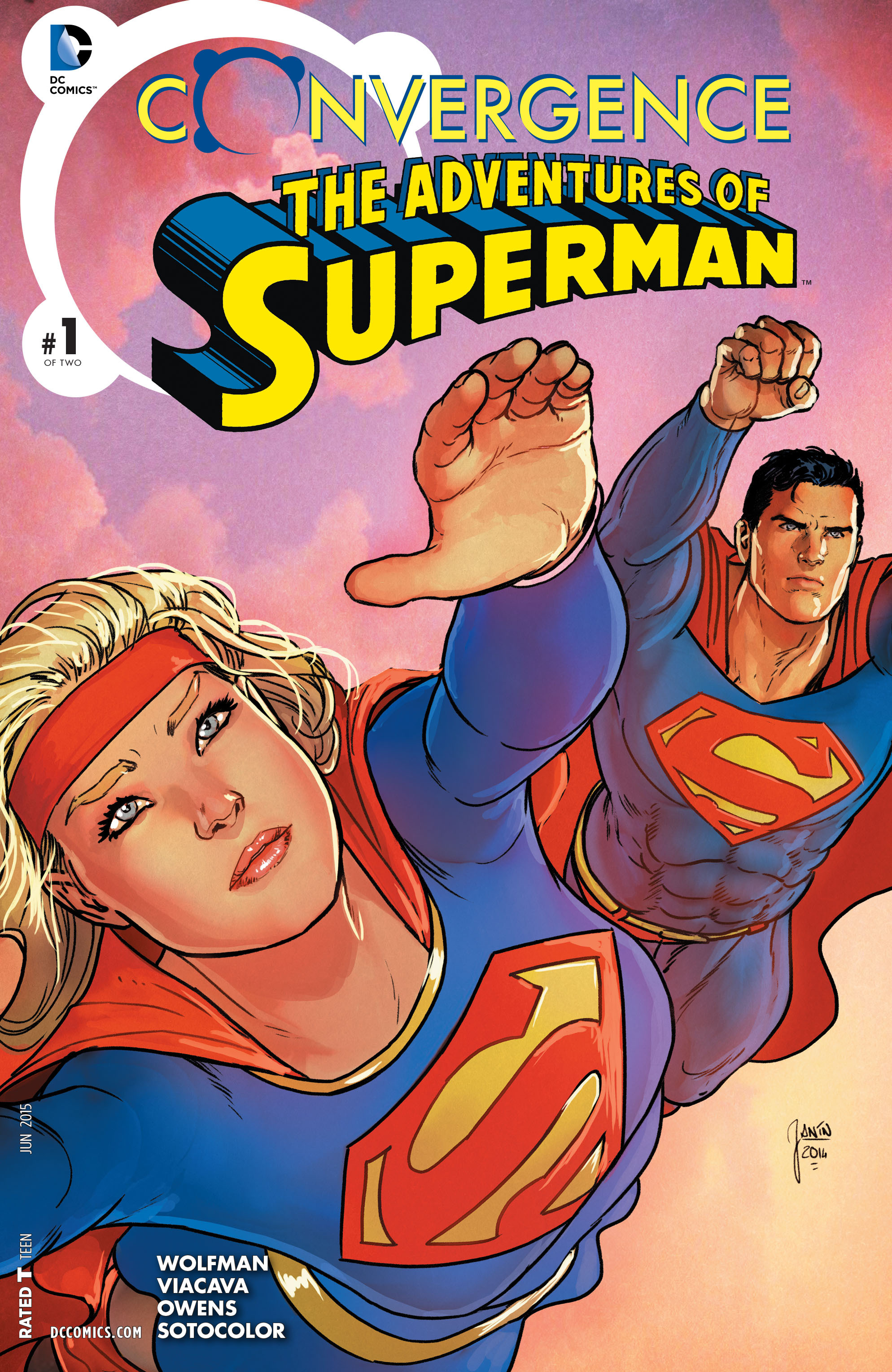 Read online Convergence Adventures of Superman comic -  Issue #1 - 1