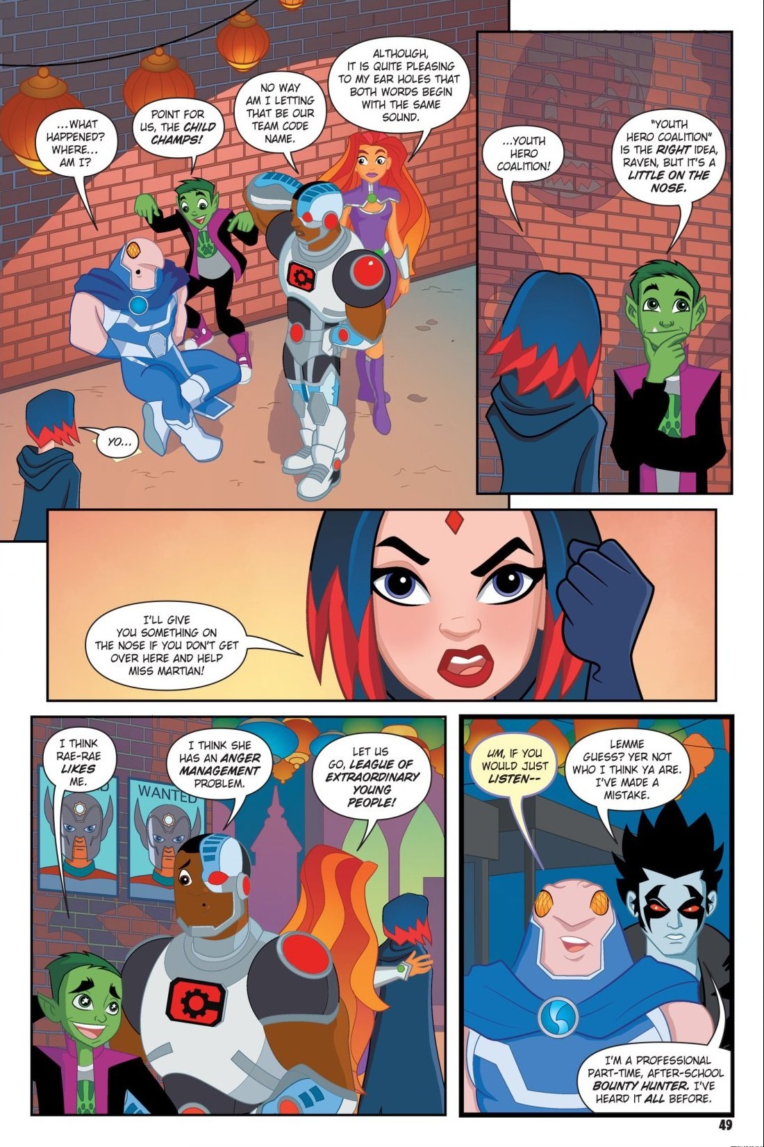 Read online DC Super Hero Girls: Search for Atlantis comic -  Issue # TPB - 49