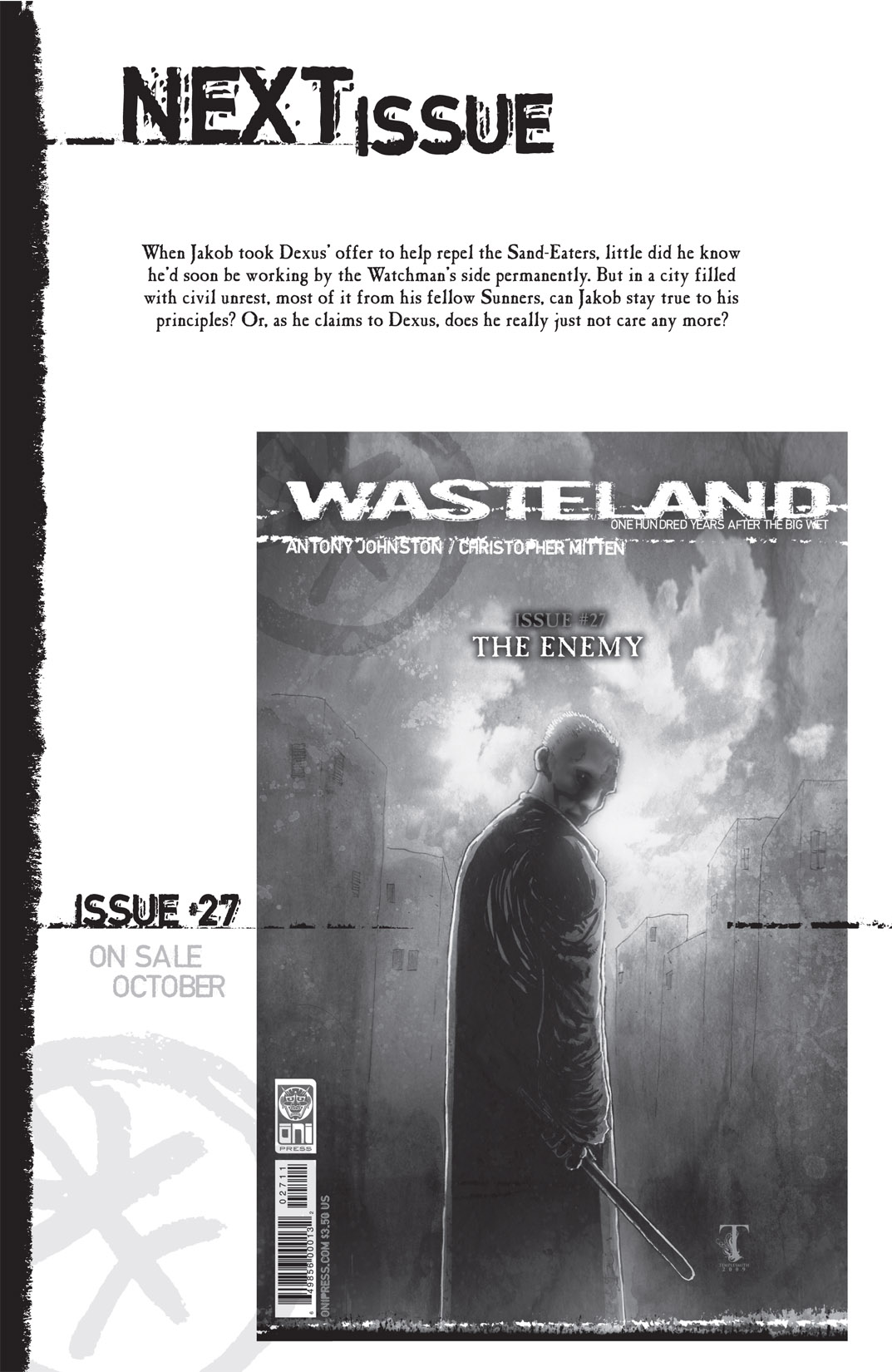 Read online Wasteland (2006) comic -  Issue #26 - 27