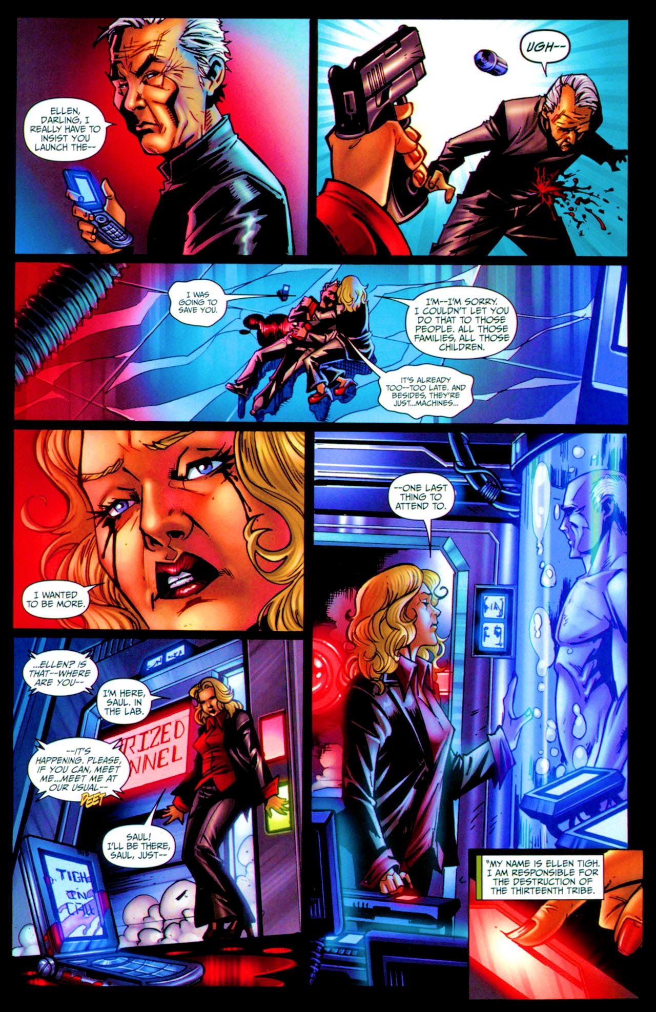 Read online Battlestar Galactica: The Final Five comic -  Issue #3 - 22