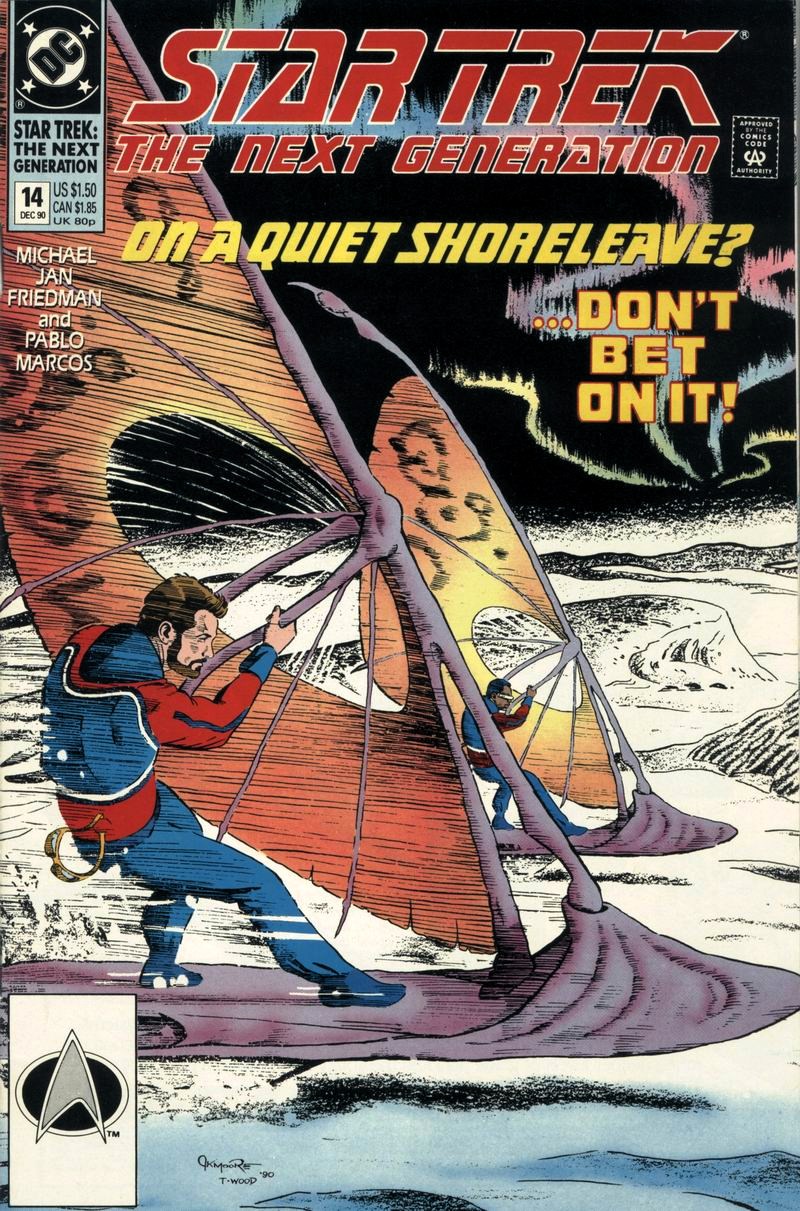 Read online Star Trek: The Next Generation (1989) comic -  Issue #14 - 1