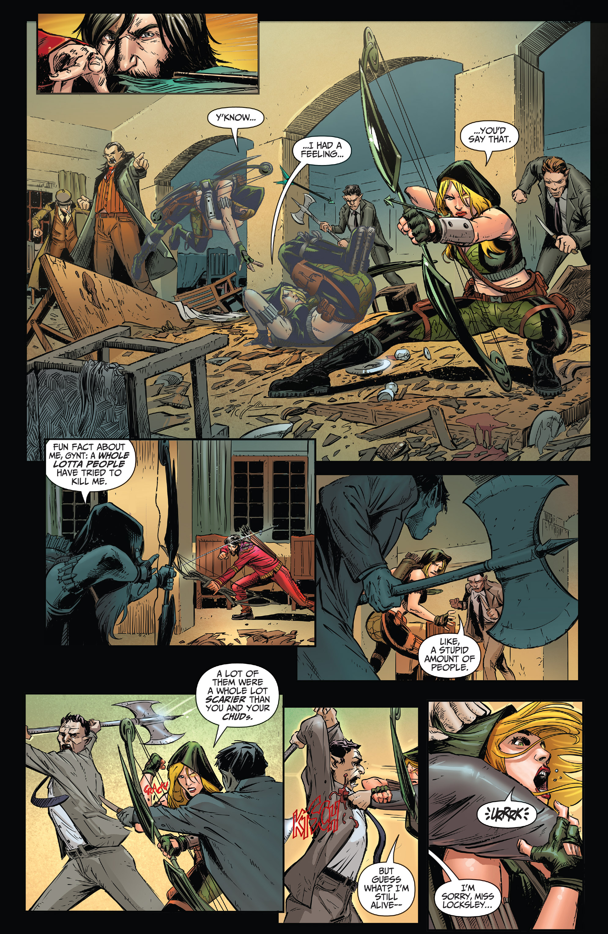 Read online Robyn Hood: Vigilante comic -  Issue #1 - 17