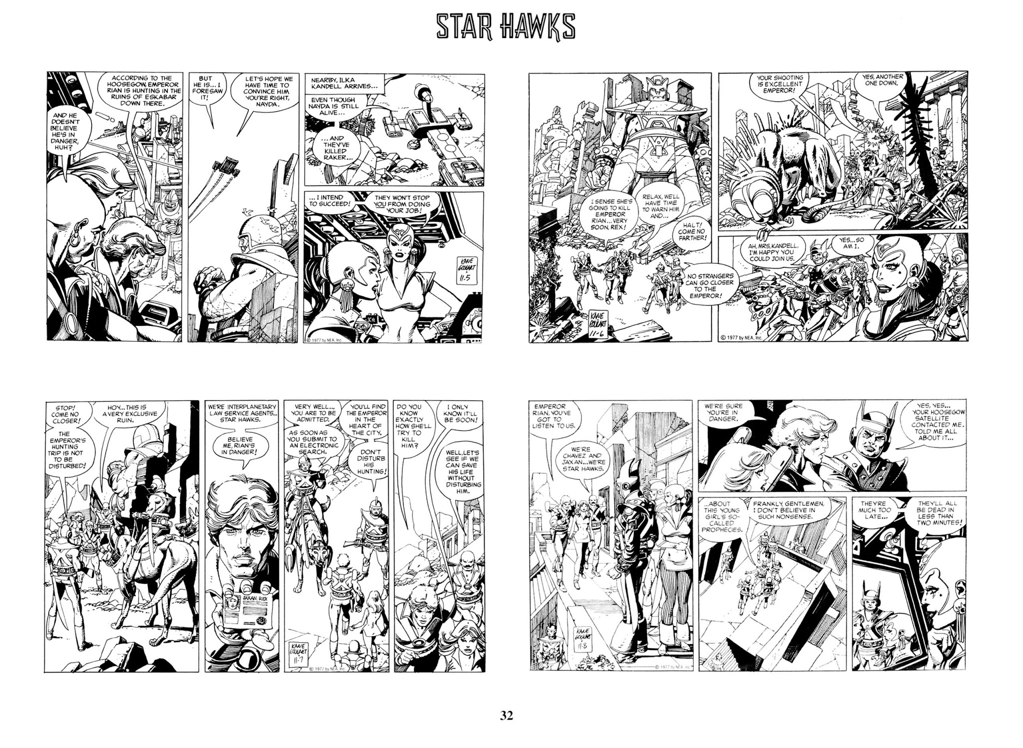 Read online Star Hawks: The Complete Series comic -  Issue # TPB - 32