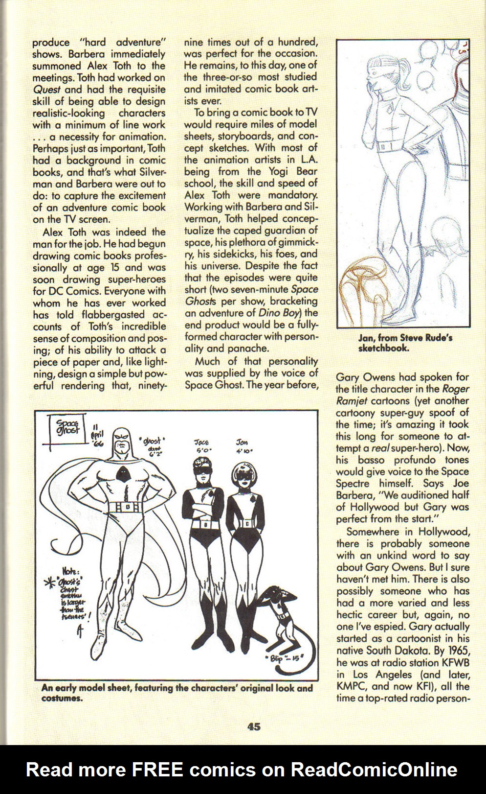 Read online Space Ghost (1987) comic -  Issue # Full - 47