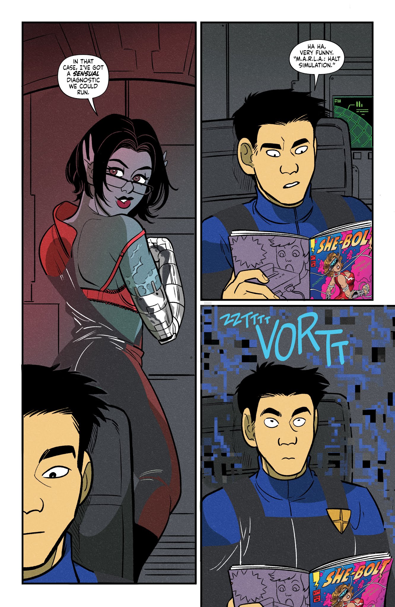 Read online The Long Con comic -  Issue #5 - 18