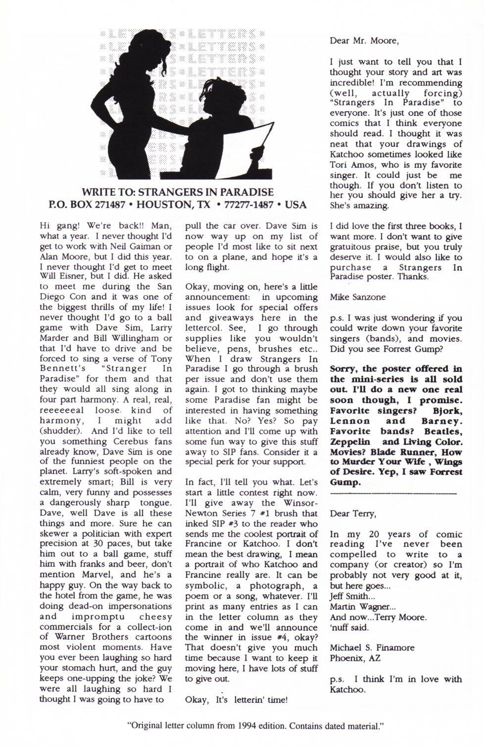 Read online Strangers in Paradise (1994) comic -  Issue #1 - 25