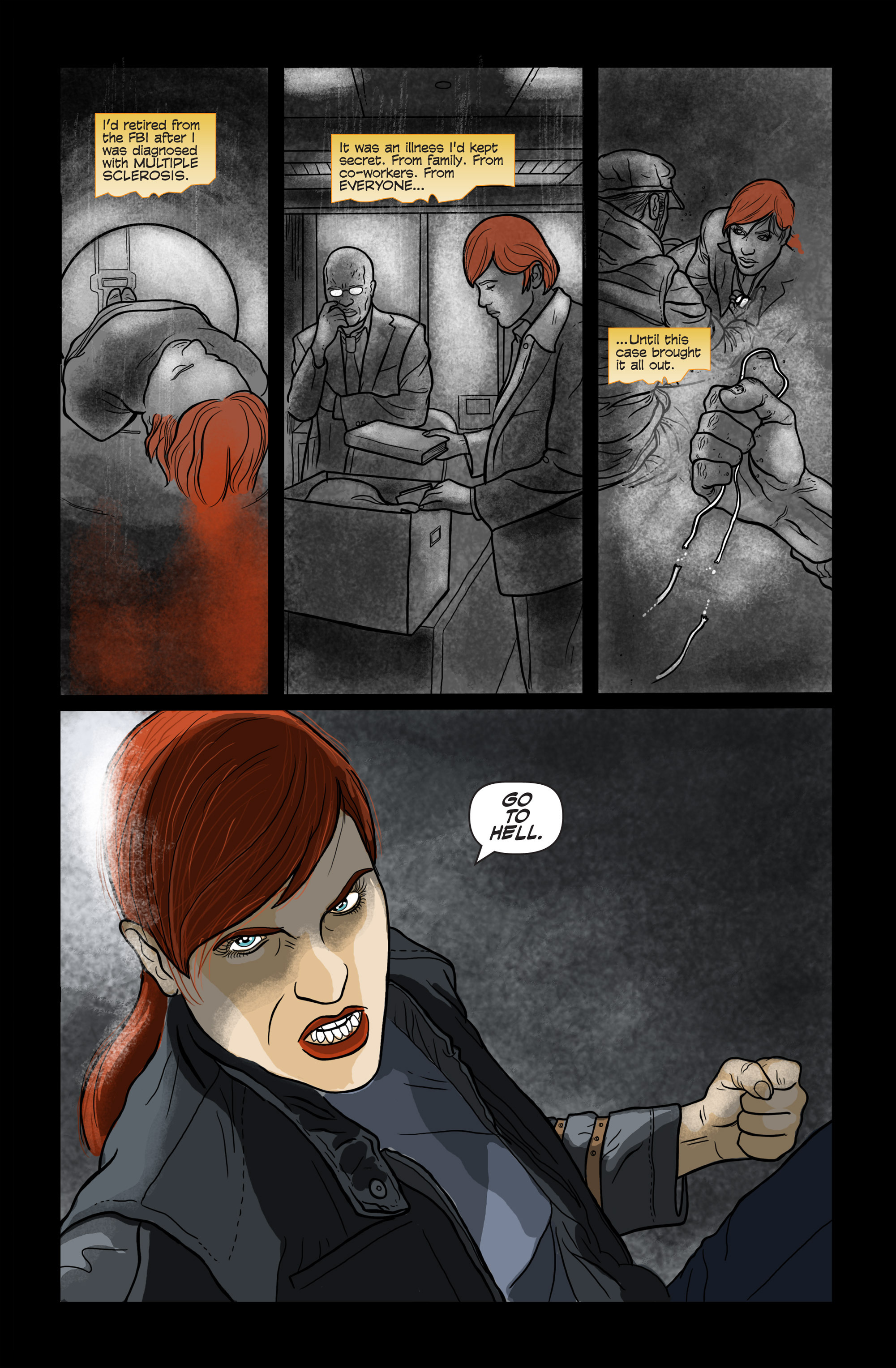 Read online Missing: A Kim Willows Mystery comic -  Issue #4 - 7