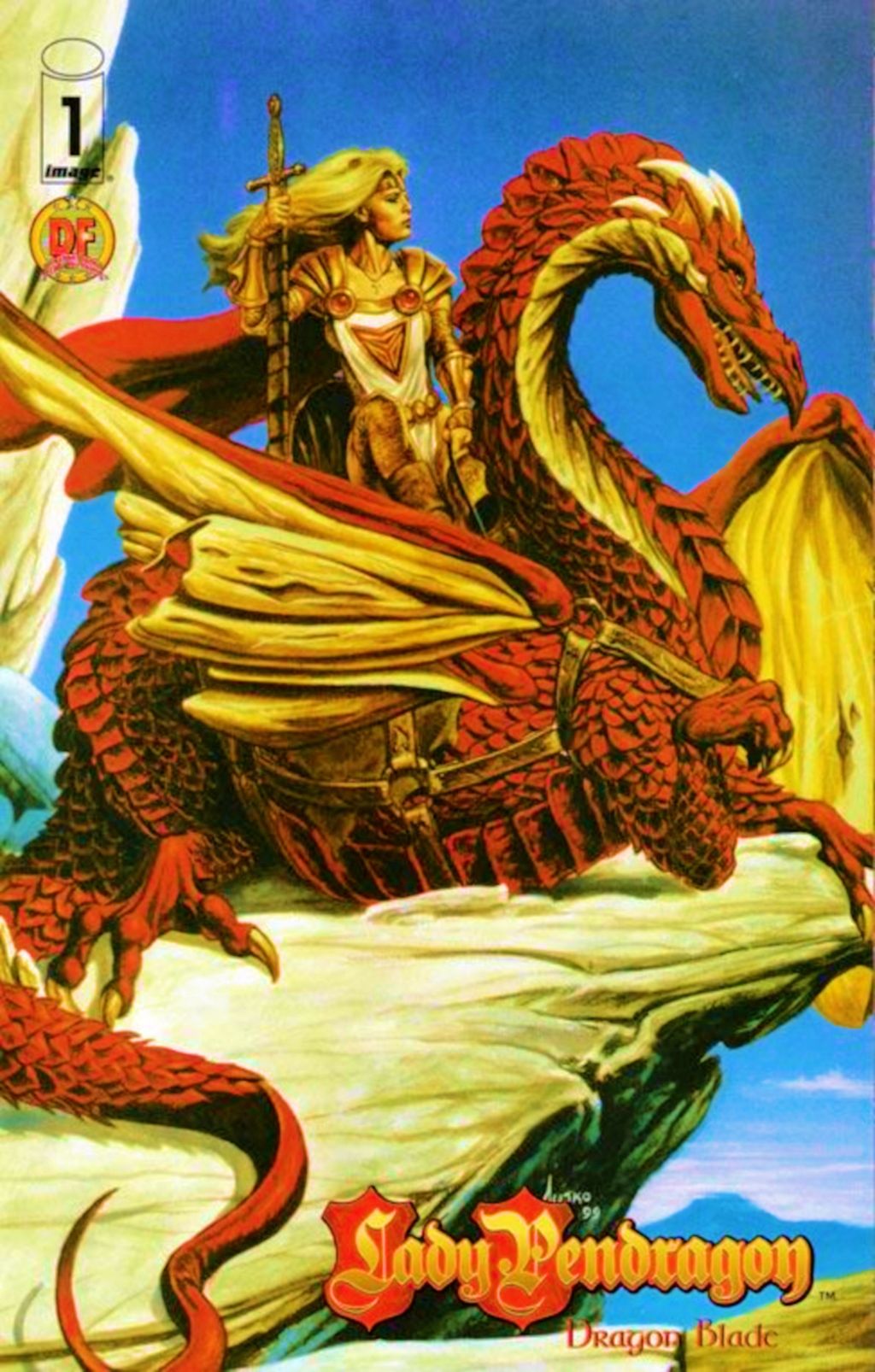 Read online Lady Pendragon comic -  Issue #1 - 4