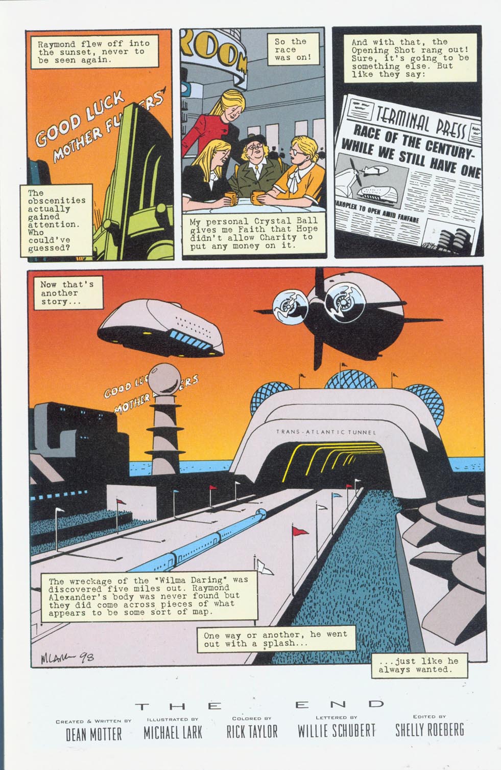 Read online Terminal City: Aerial Graffiti comic -  Issue #5 - 25