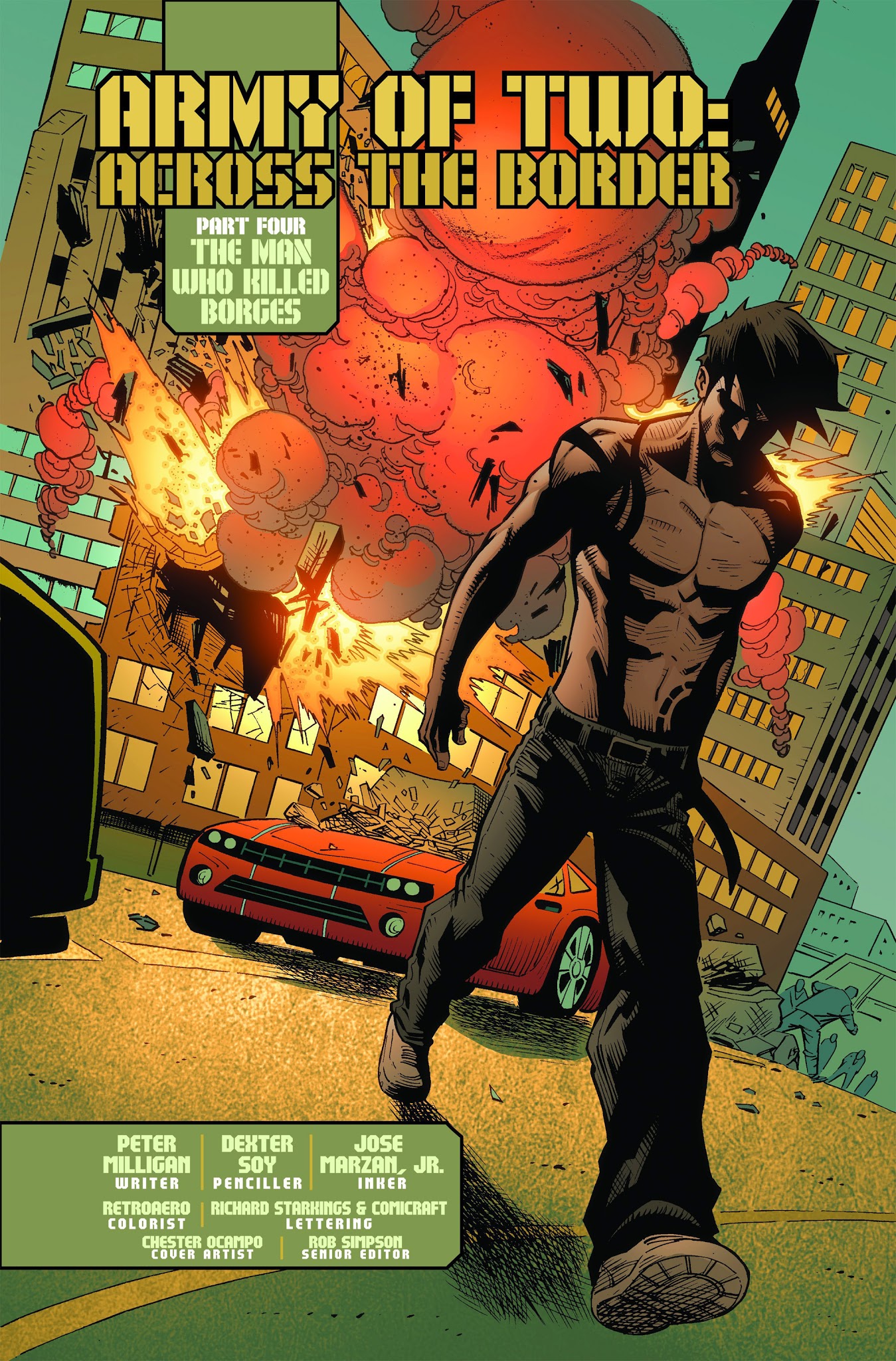 Read online Army of Two comic -  Issue #4 - 5