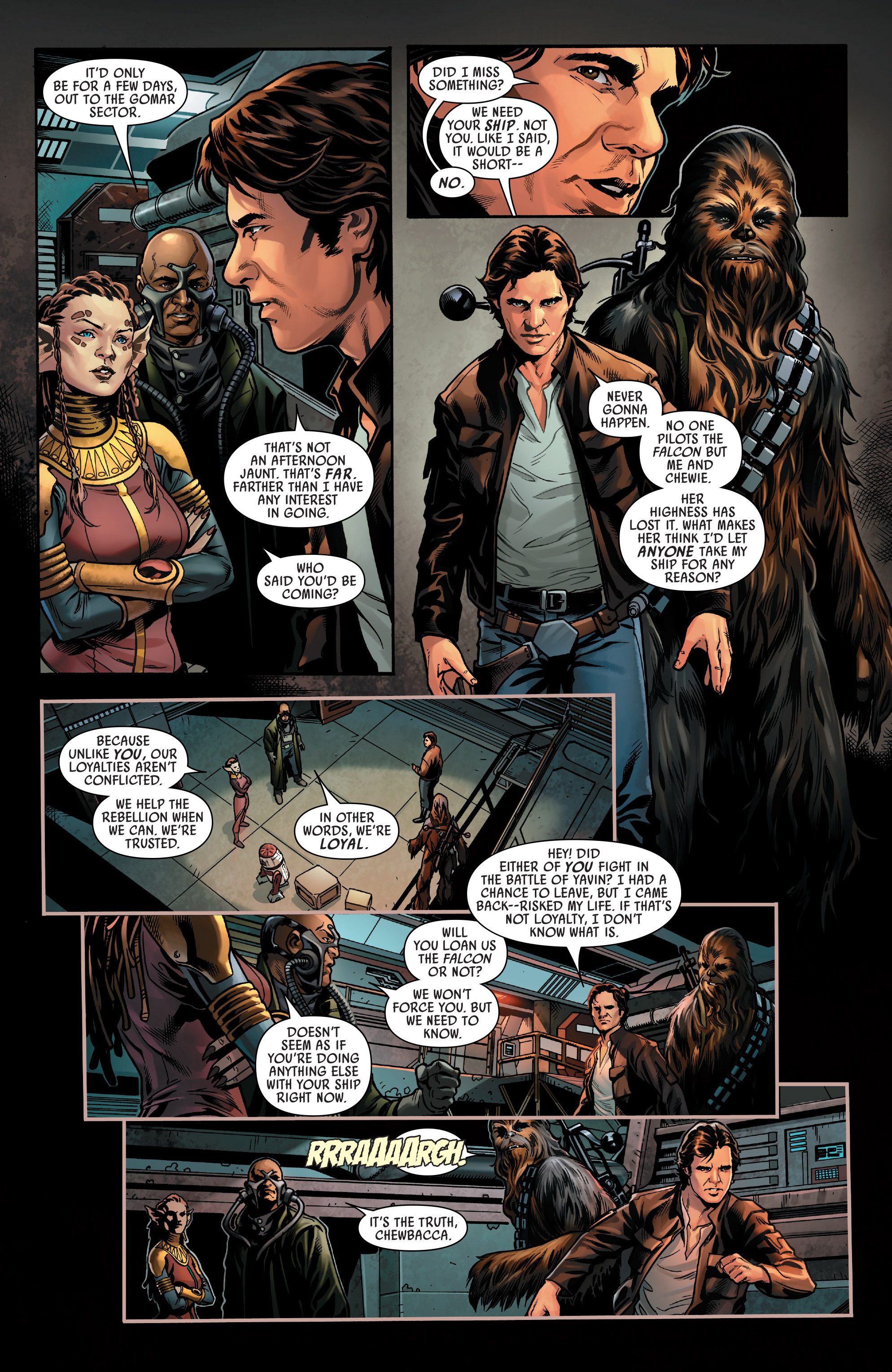 Read online Han Solo comic -  Issue #1 - 7