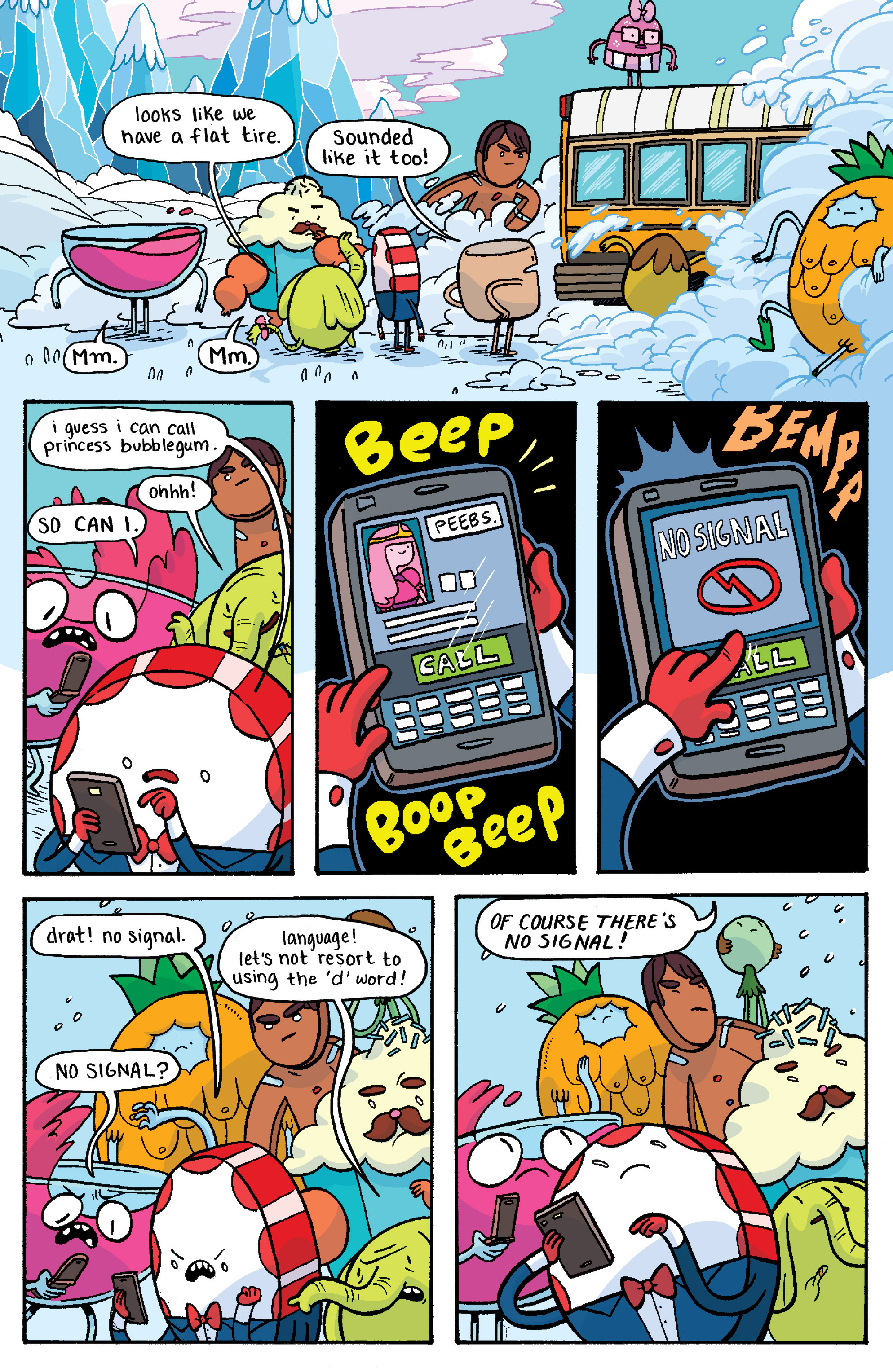 Read online Adventure Time: Banana Guard Academ comic -  Issue #3 - 8