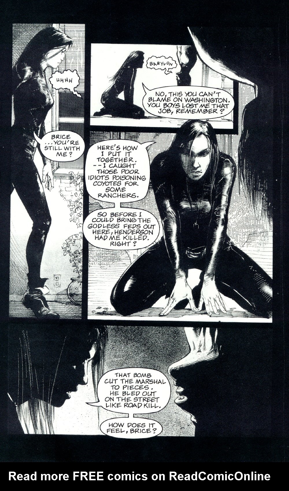 Read online The Crow: Flesh and Blood comic -  Issue #3 - 17