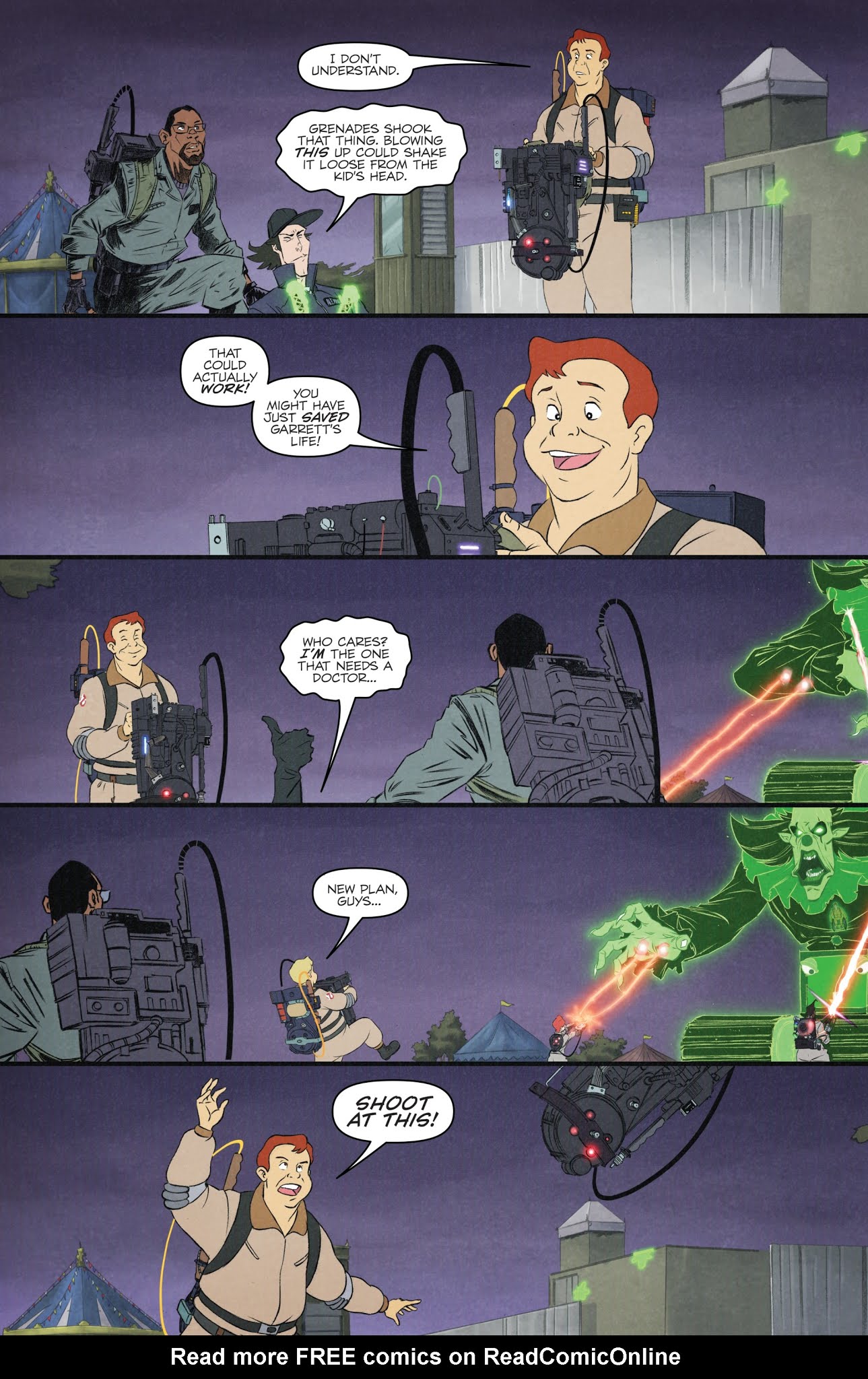 Read online Ghostbusters: Crossing Over comic -  Issue #7 - 12