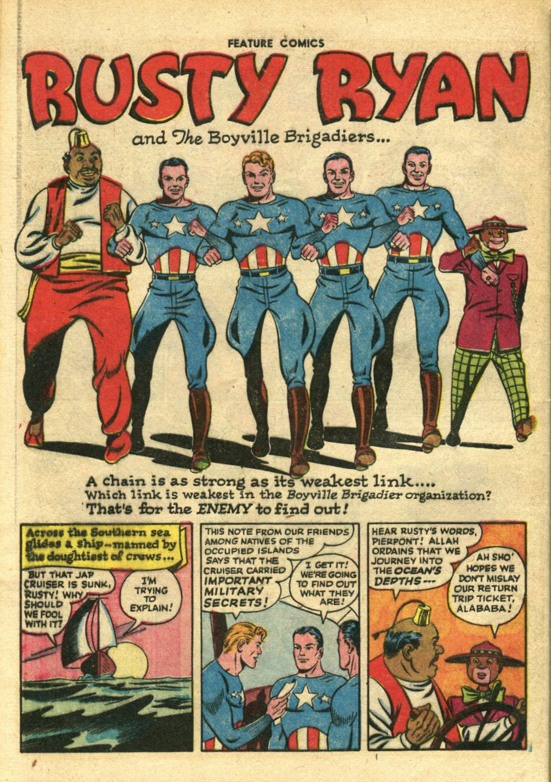 Read online Feature Comics comic -  Issue #93 - 52