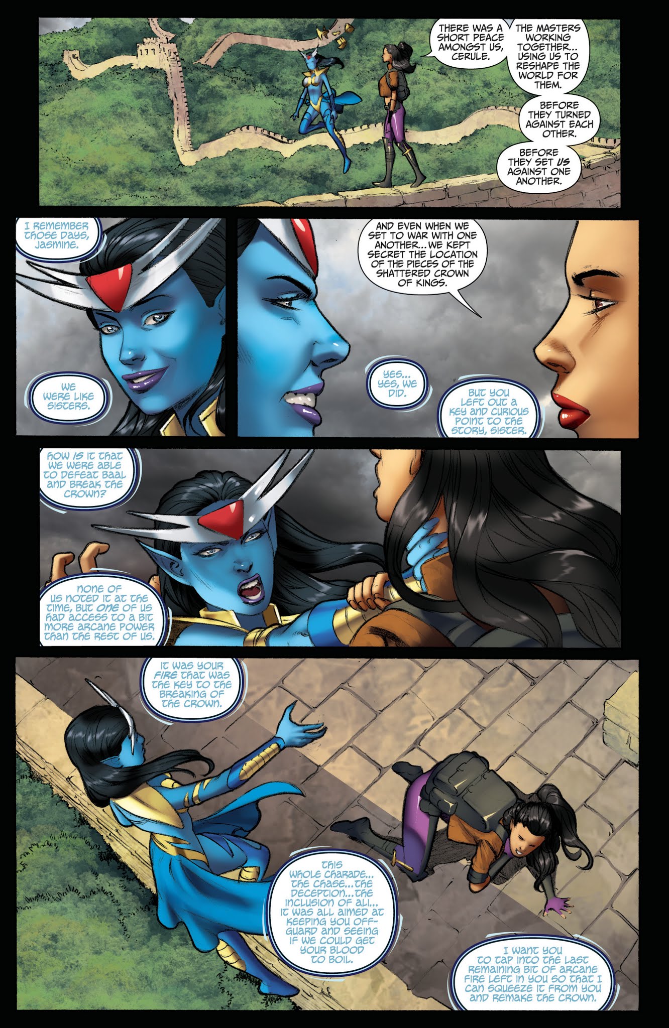 Read online Jasmine: Crown of Kings comic -  Issue #5 - 12