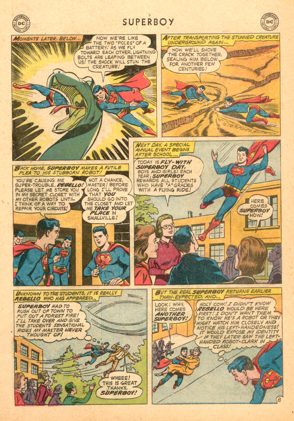 Read online Superboy (1949) comic -  Issue #72 - 9