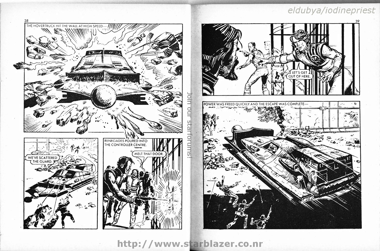 Read online Starblazer comic -  Issue #84 - 21