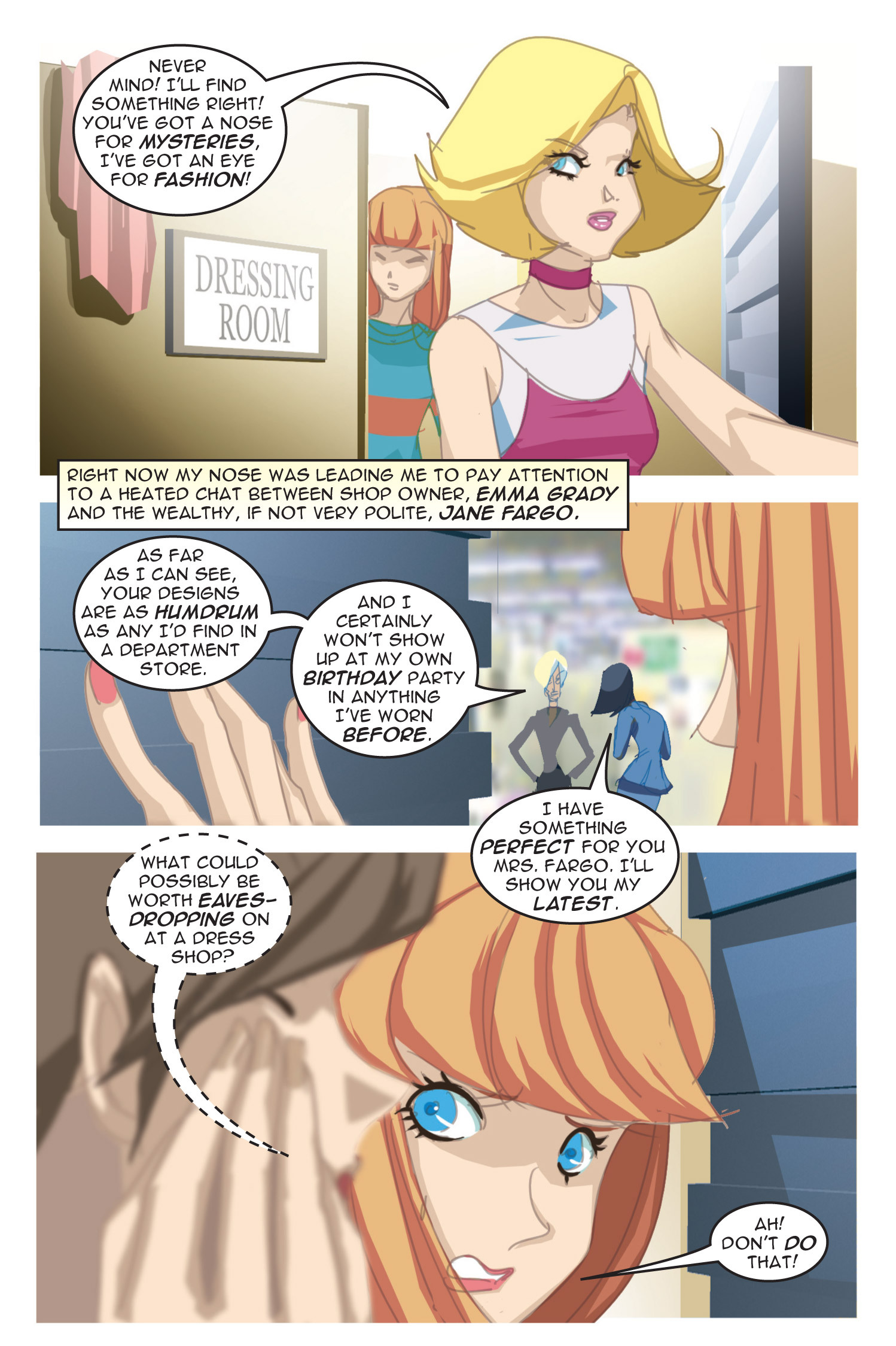 Read online Nancy Drew comic -  Issue #12 - 7