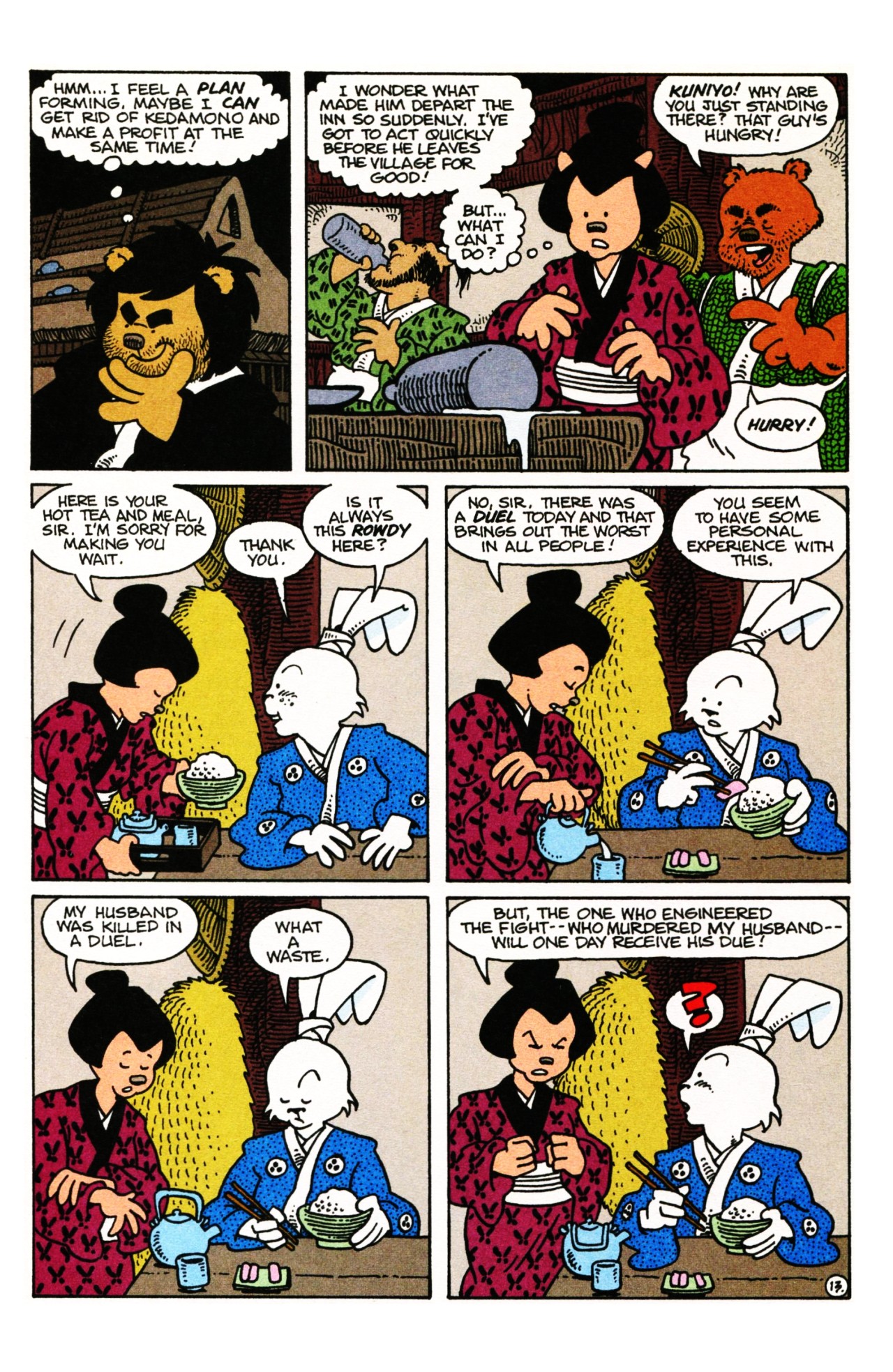 Read online Usagi Yojimbo (1993) comic -  Issue #8 - 14
