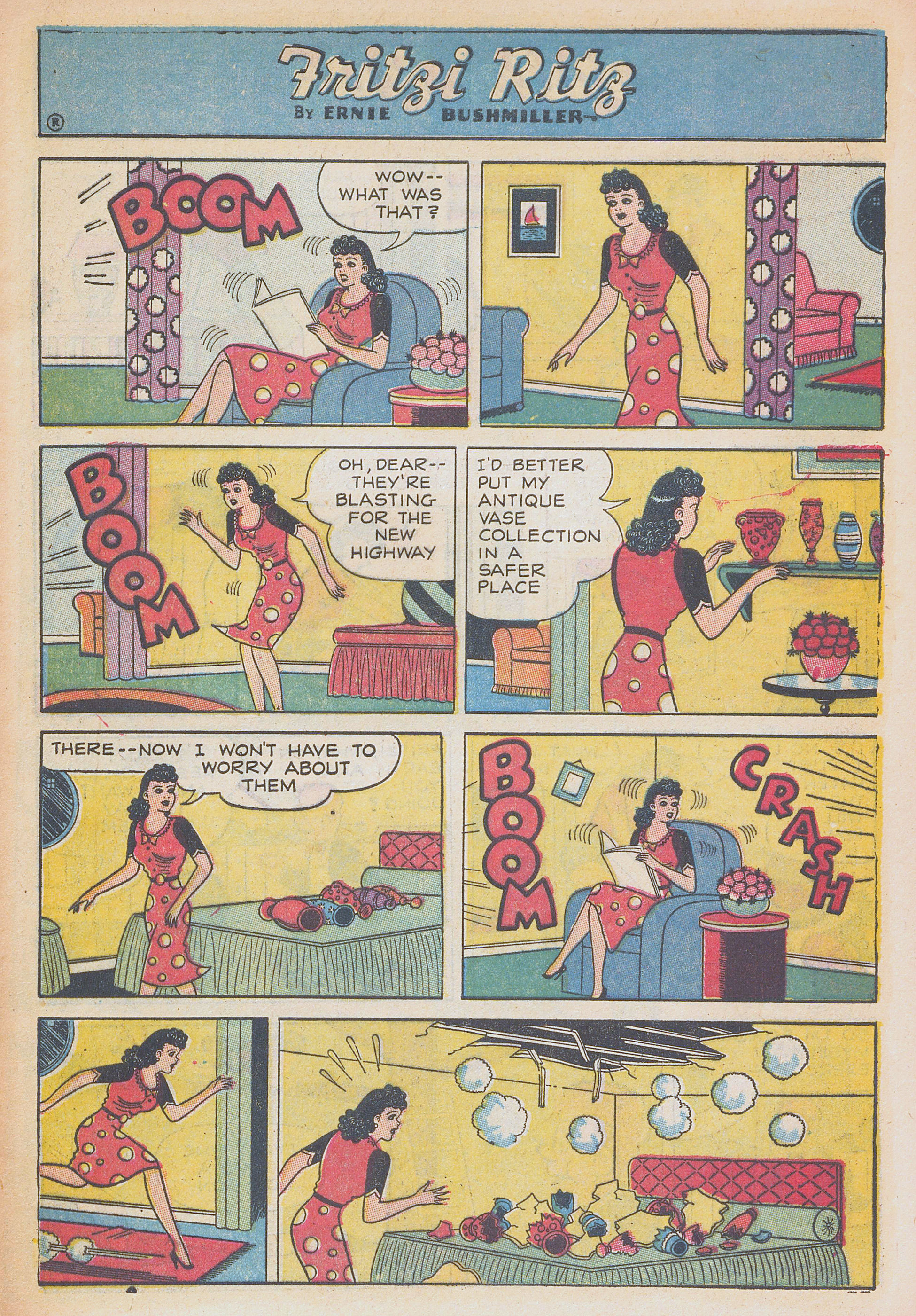 Read online Fritzi Ritz (1953) comic -  Issue #44 - 9