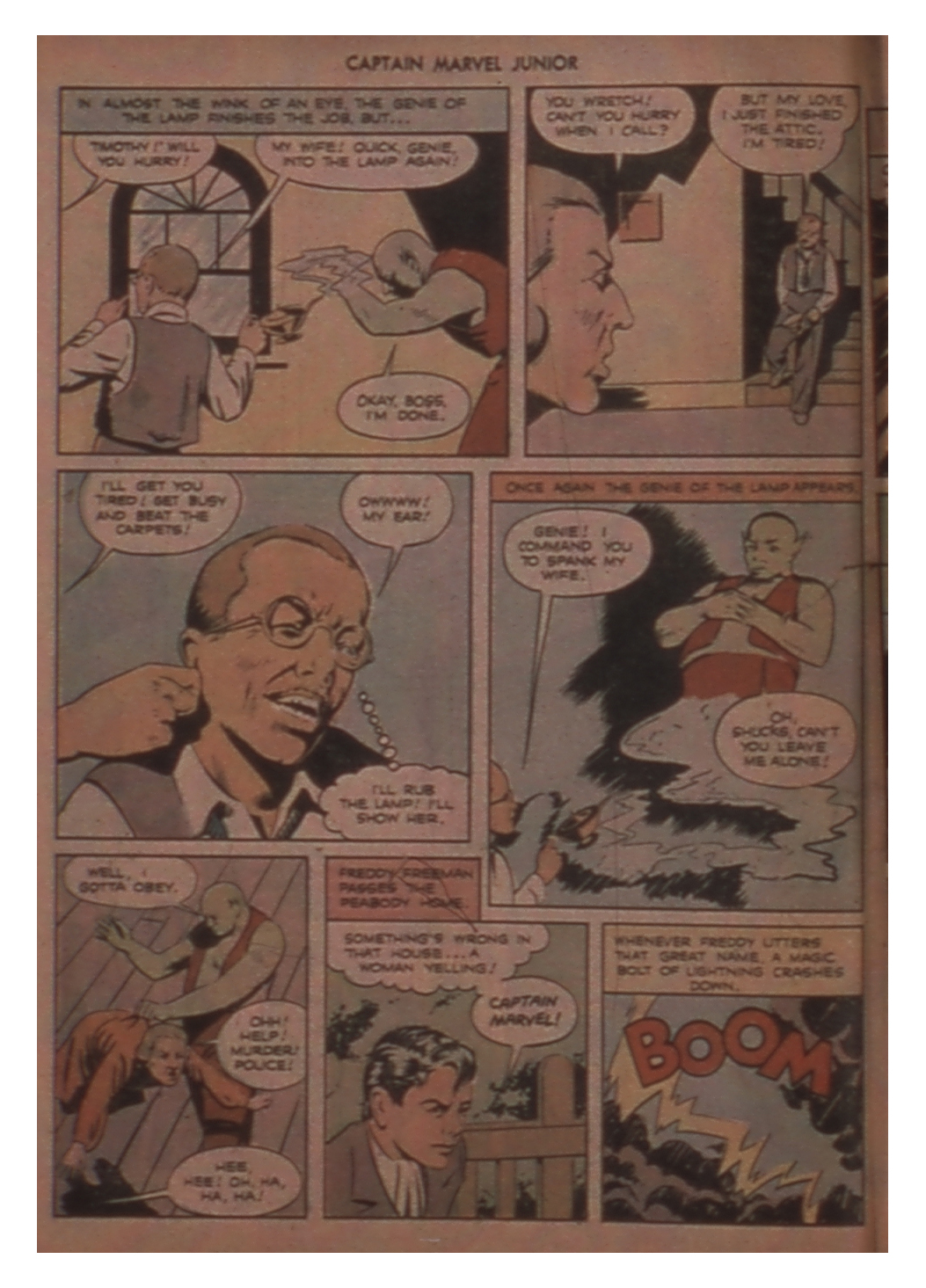 Read online Captain Marvel, Jr. comic -  Issue #18 - 20