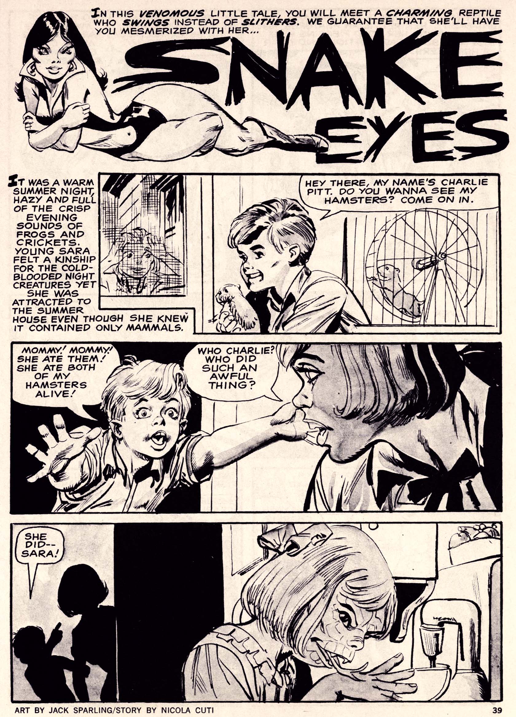 Read online Vampirella (1969) comic -  Issue # Annual 1972 - 39