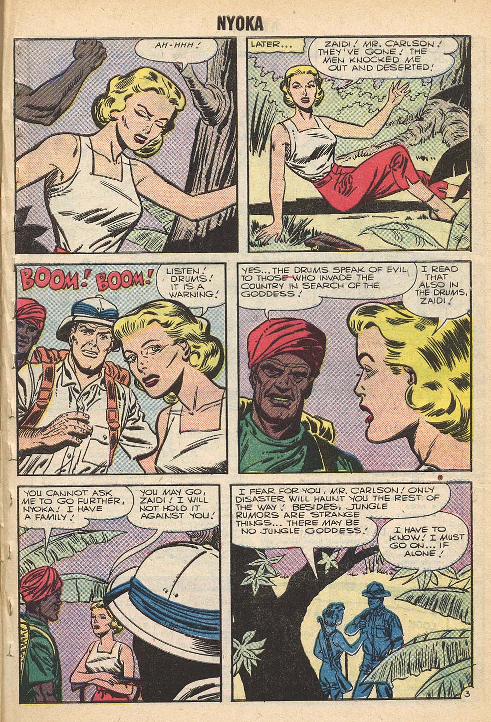 Read online Nyoka the Jungle Girl (1955) comic -  Issue #18 - 5