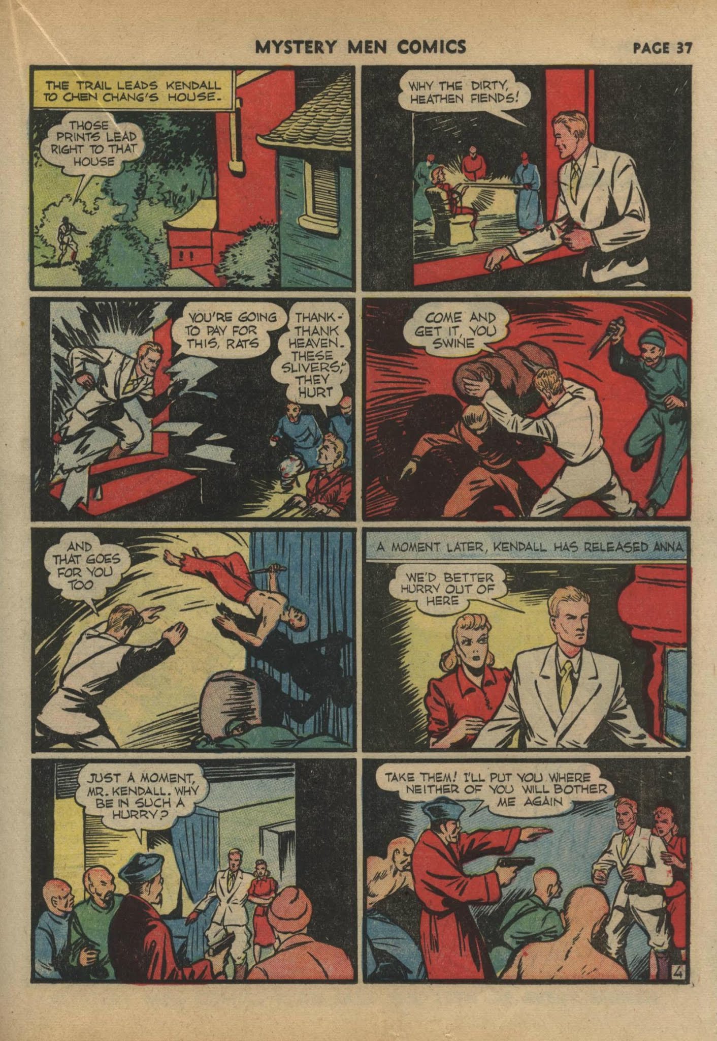 Read online Mystery Men Comics comic -  Issue #18 - 39