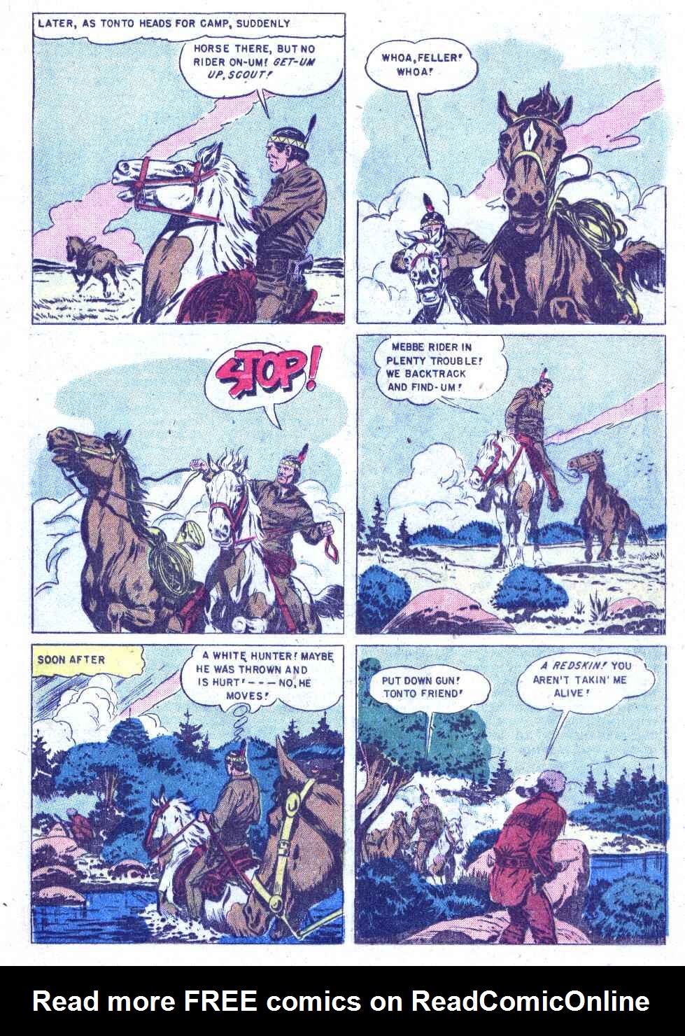 Read online Lone Ranger's Companion Tonto comic -  Issue #9 - 21