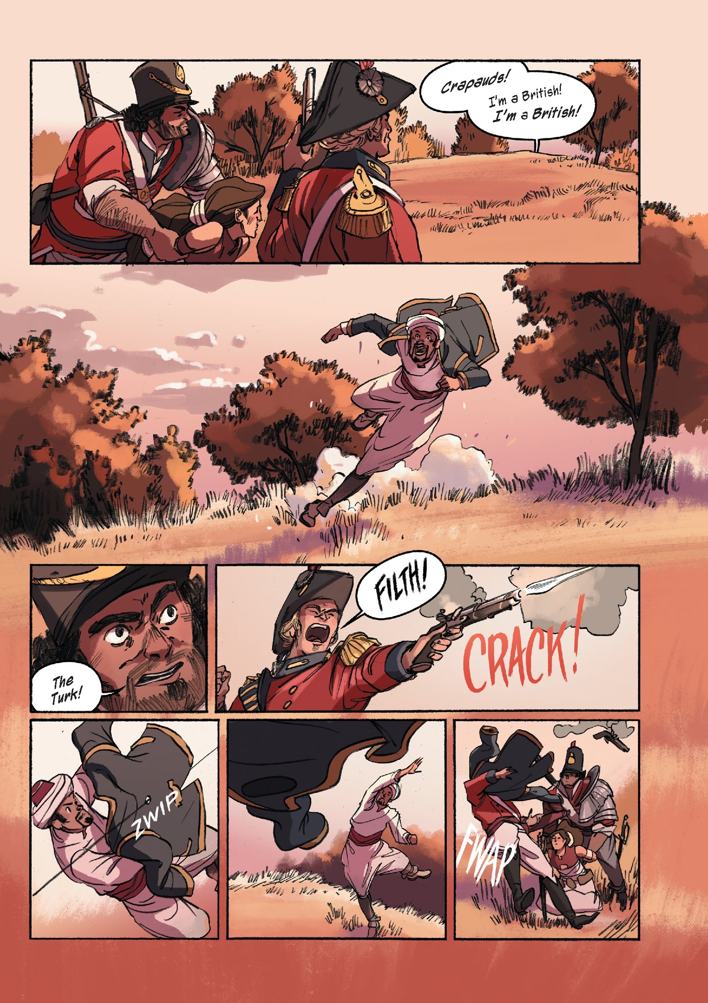 Read online Delilah Dirk and the King's Shilling comic -  Issue # TPB (Part 1) - 73
