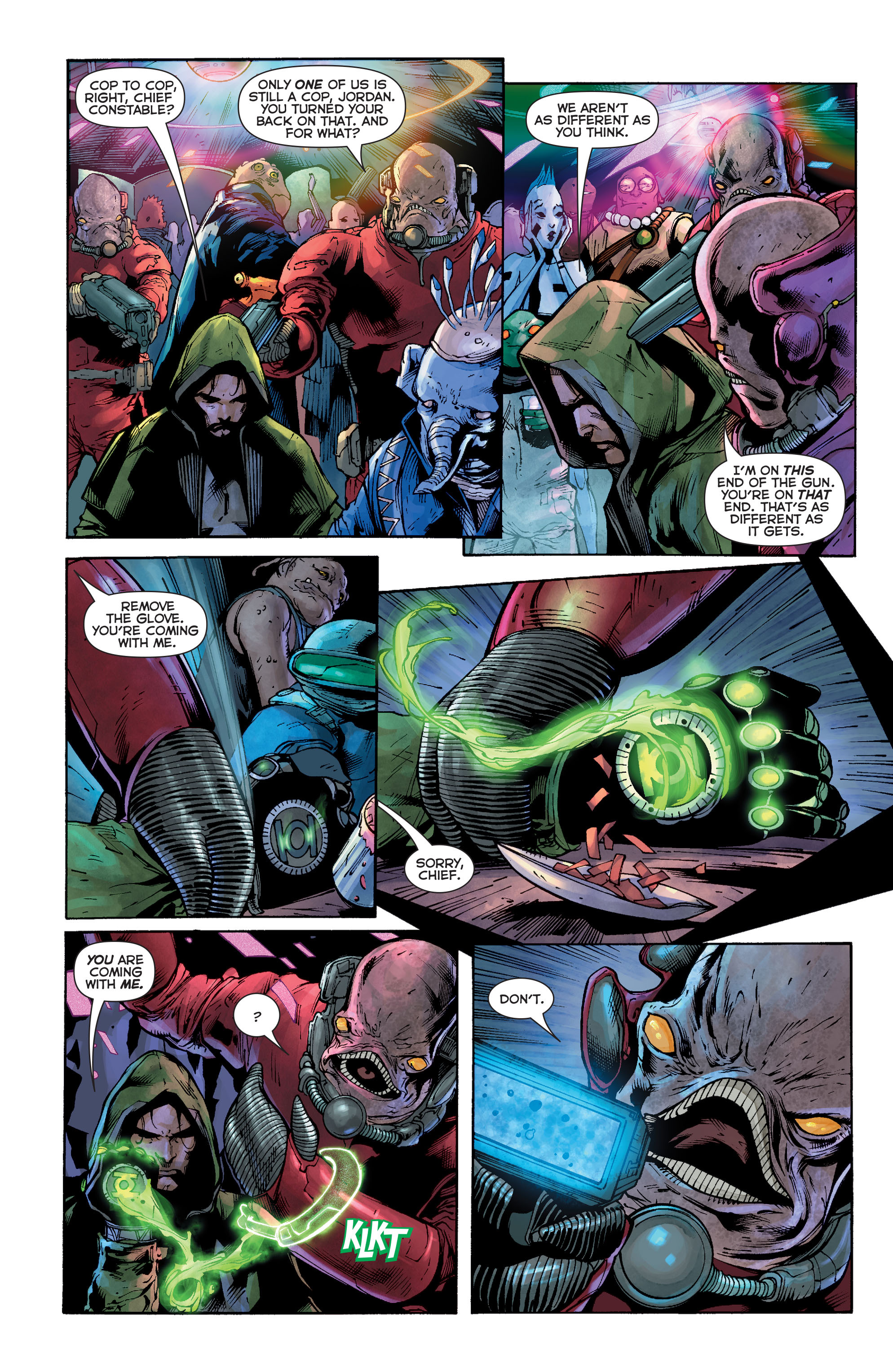 Read online DC Sneak Peek: Green Lantern: The Lost Army comic -  Issue # Full - 5