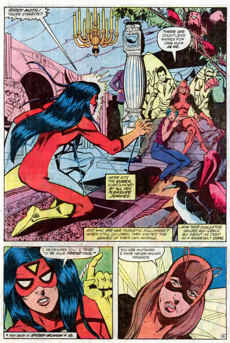 Read online Spider-Woman (1978) comic -  Issue #48 - 14