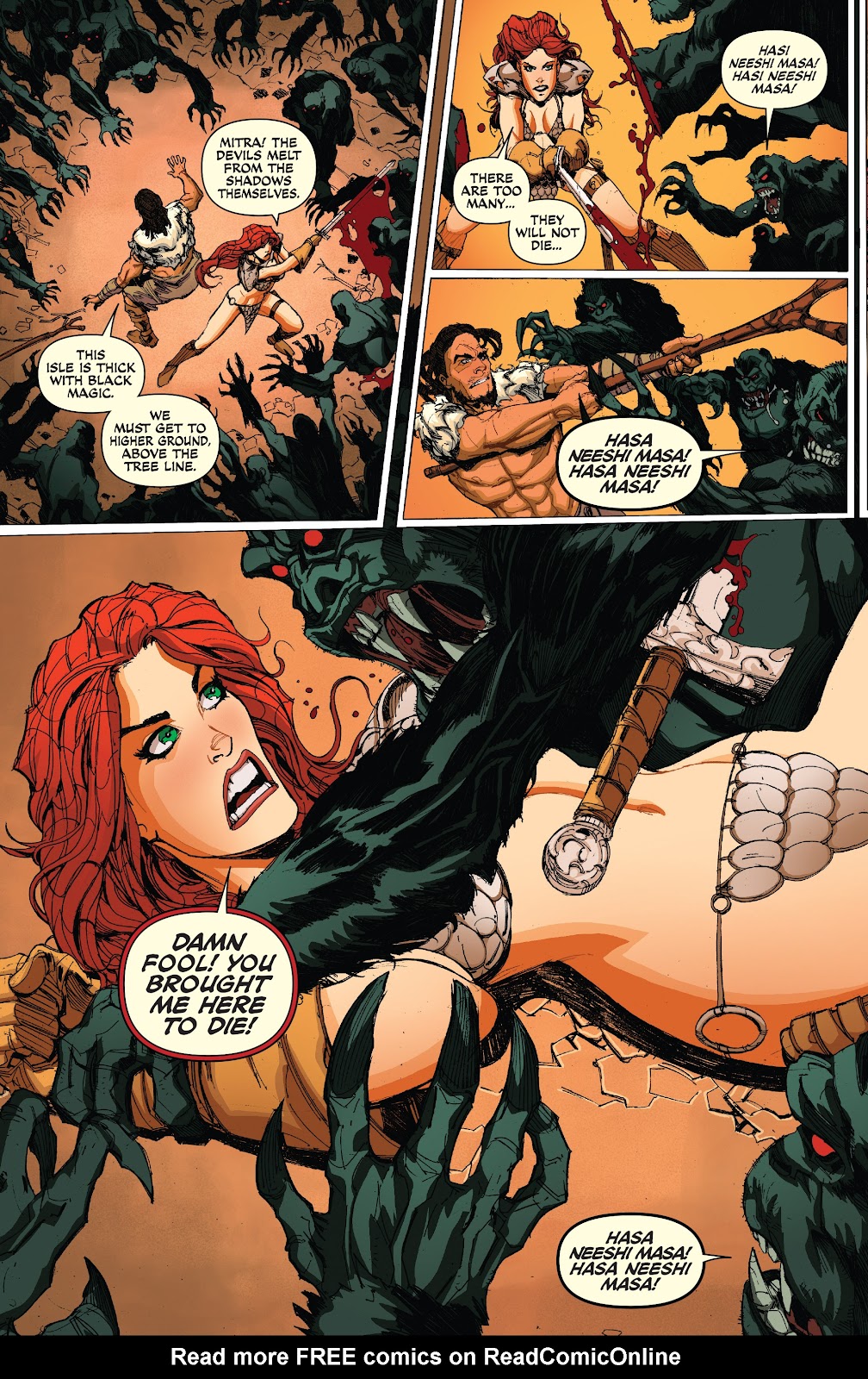Red Sonja: Atlantis Rises issue 3 - Page 12