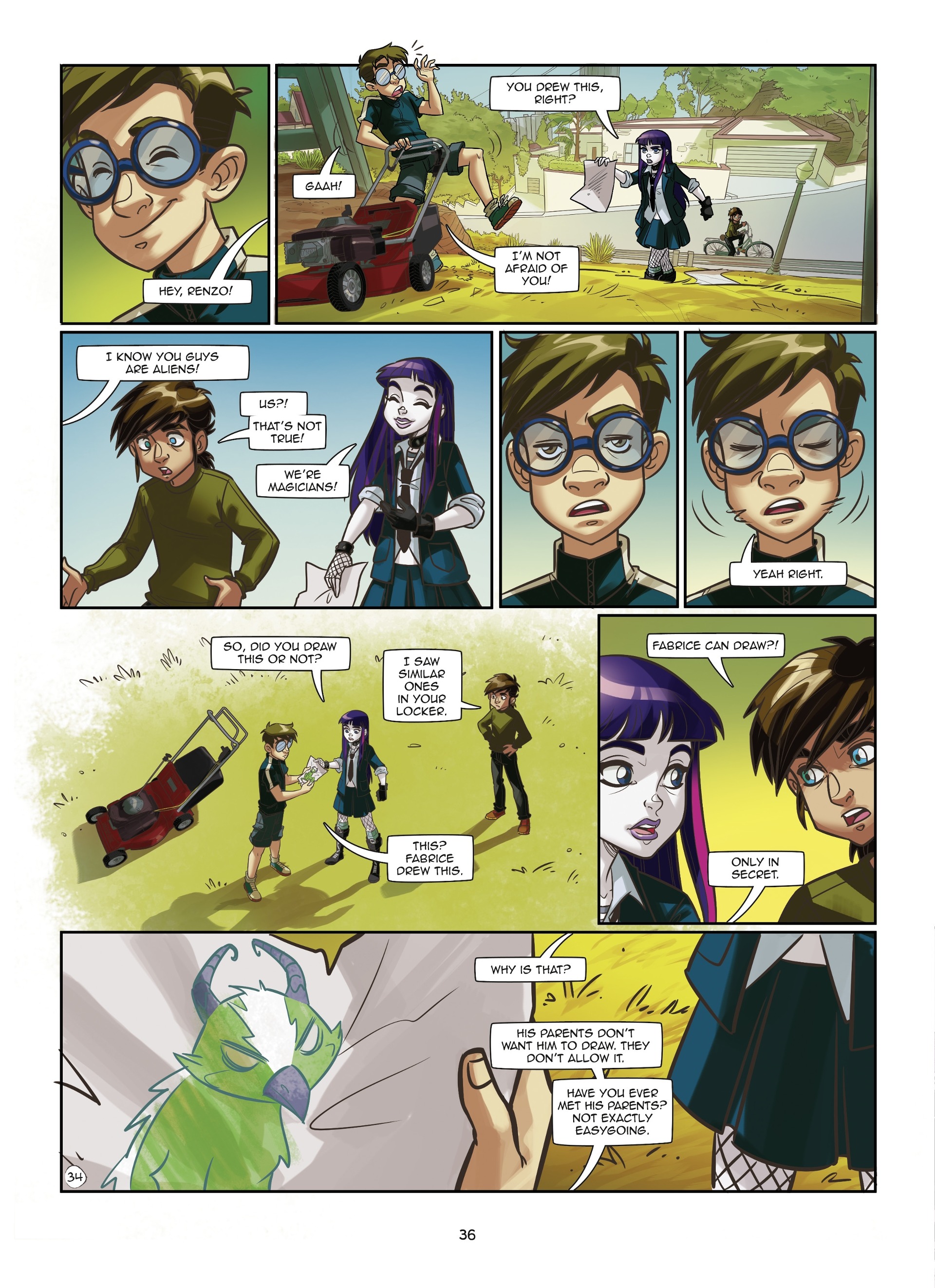 Read online Magic 7 comic -  Issue #3 - 37