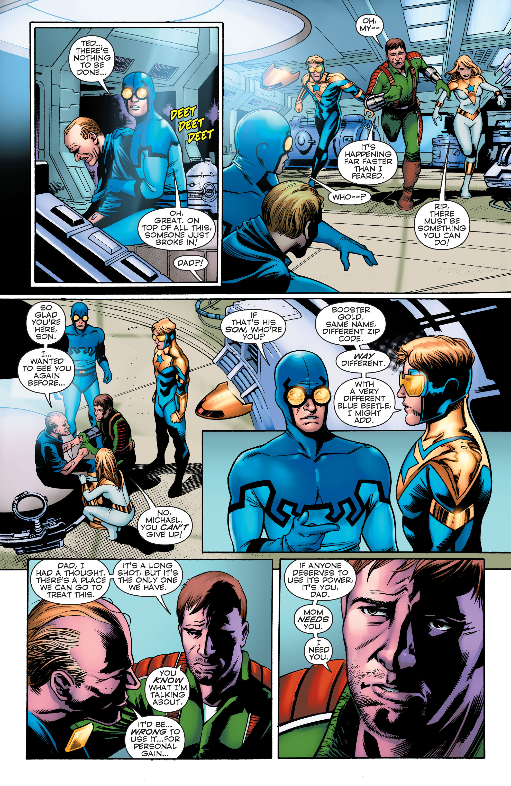 Read online Convergence Booster Gold comic -  Issue #2 - 14