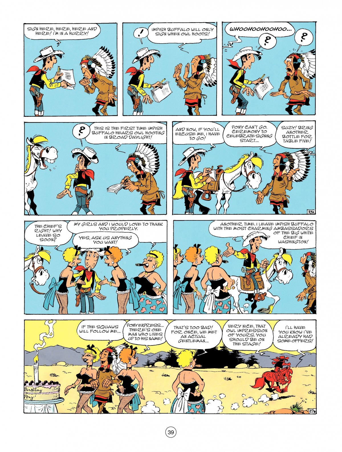 A Lucky Luke Adventure Issue #46 #46 - English 39